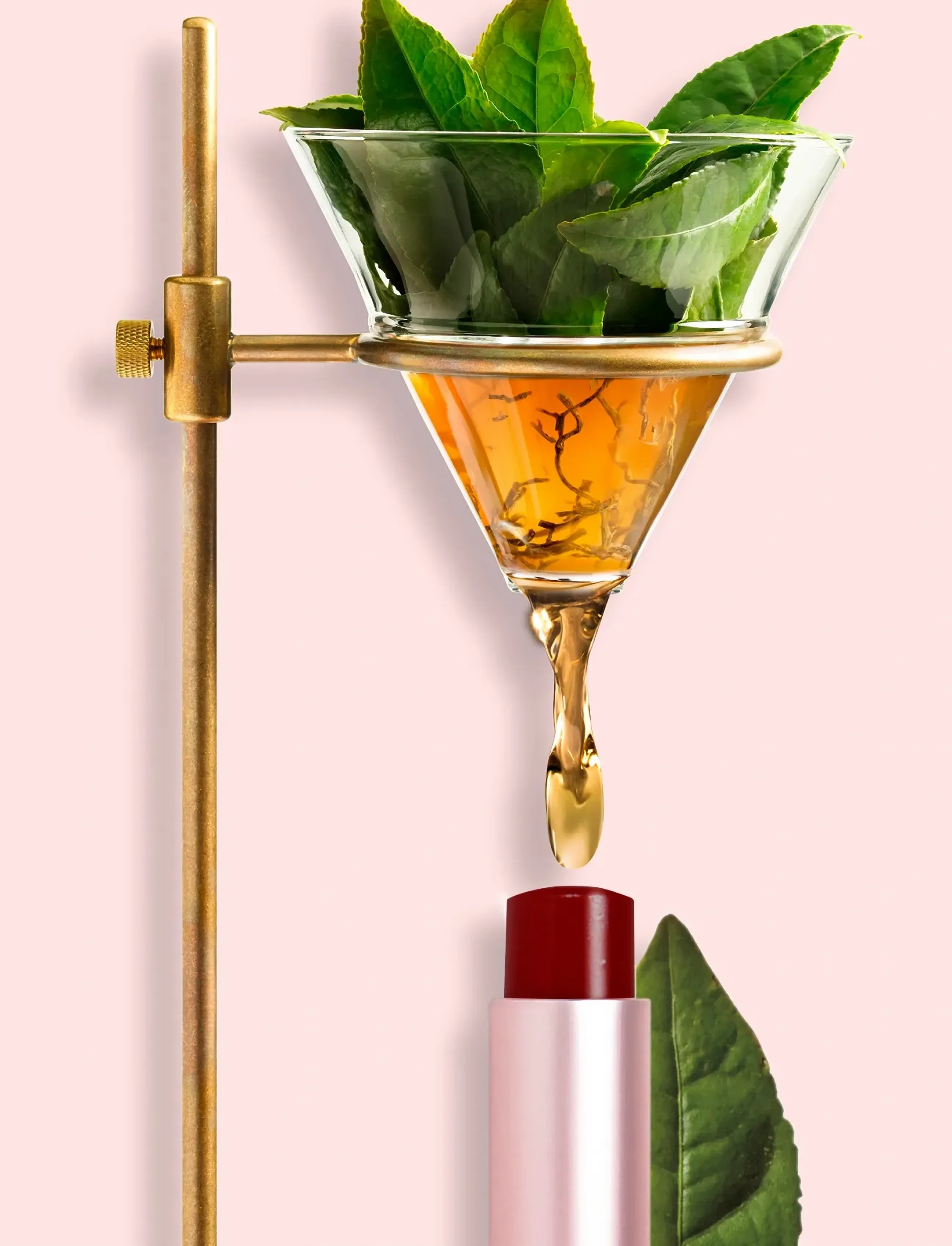 Teaology Skincare - Tea Balm Tinted Lip Tretament  - læbepomade - berry tea - 2