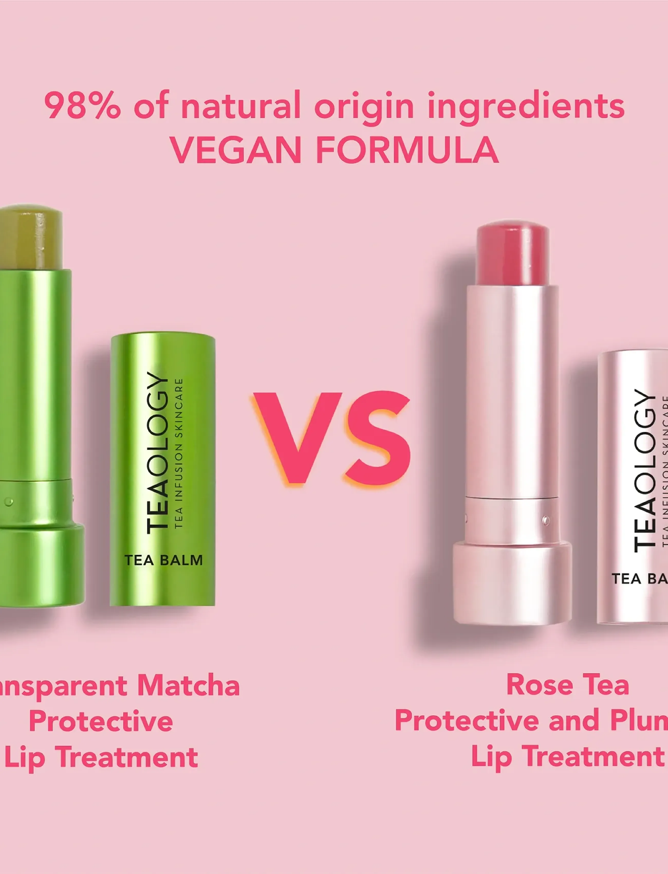 Teaology Skincare - Tea Balm Protective Lip Tretament| Transparent Matcha - læbepomade - matcha tea - 4
