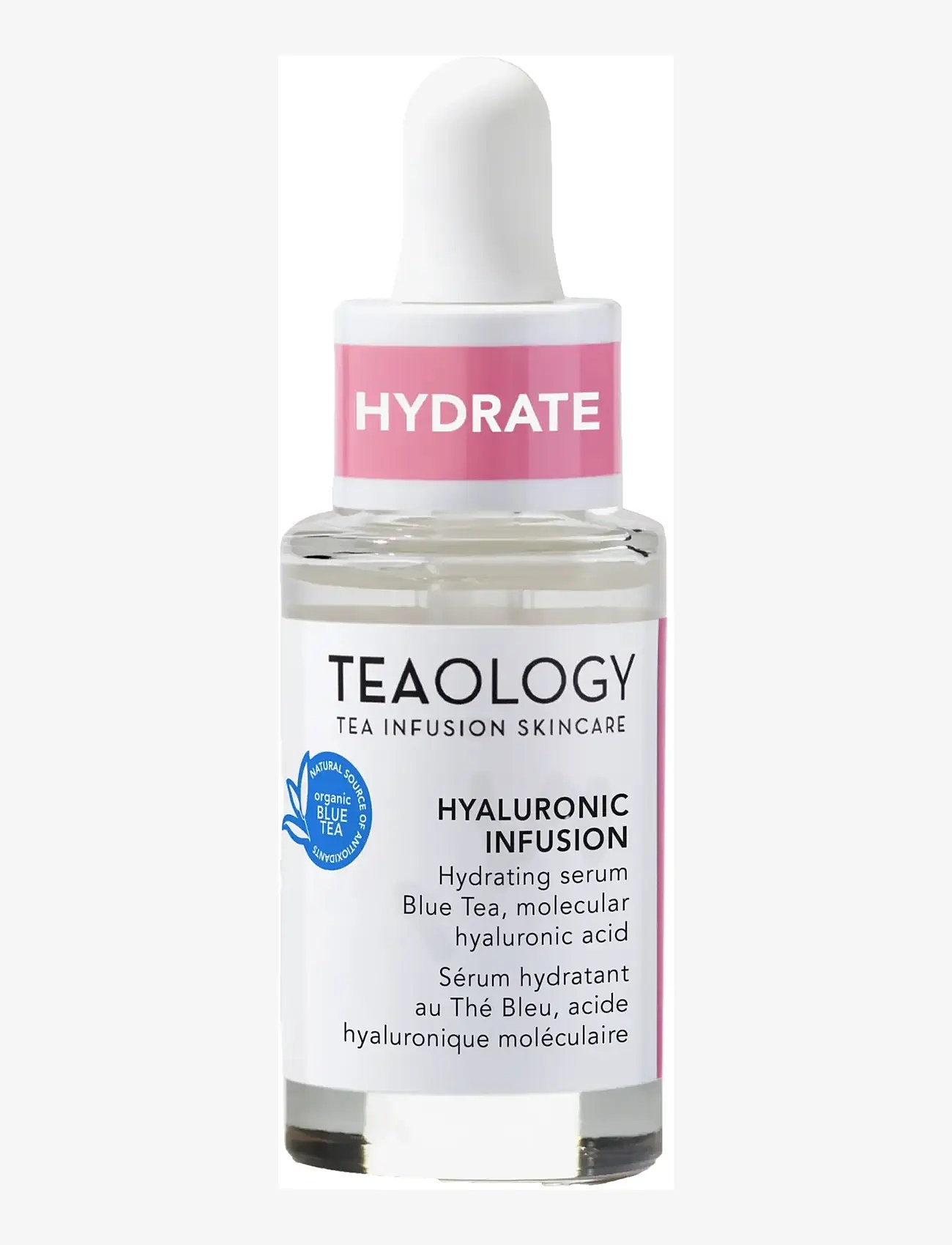 Teaology Skincare - Hyaluronic Infusion - hudvård - blue tea - 1