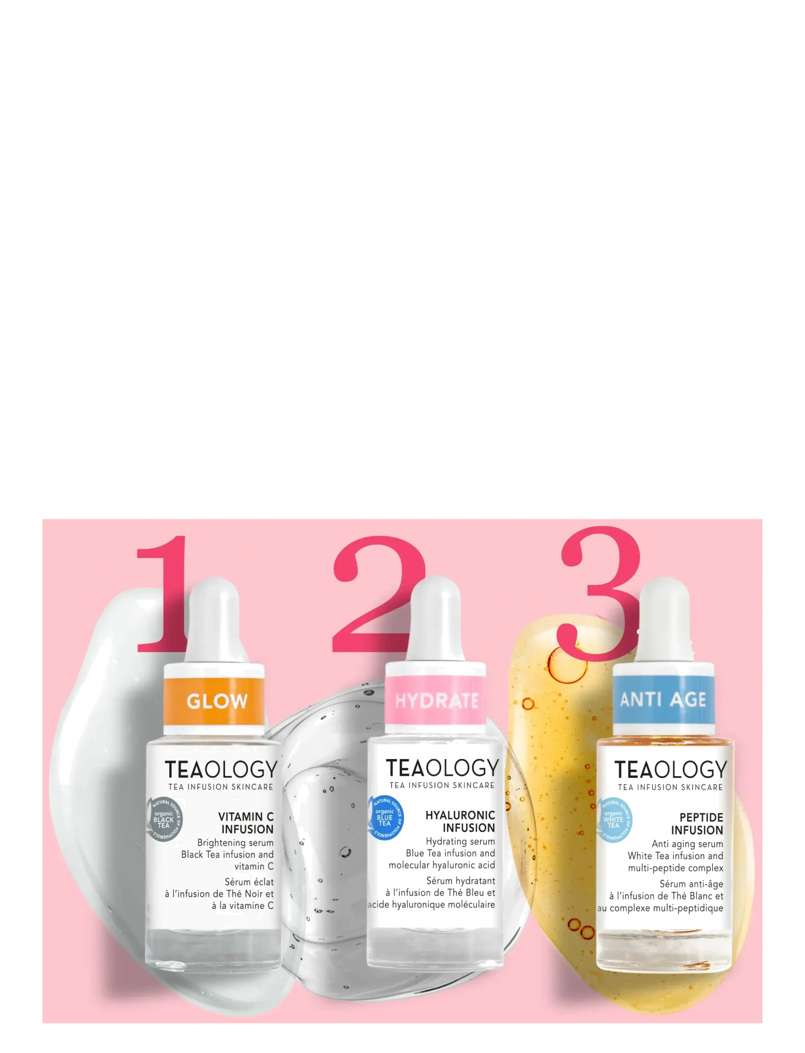 Teaology Skincare - Hyaluronic Infusion - hudpleje - blue tea - 5