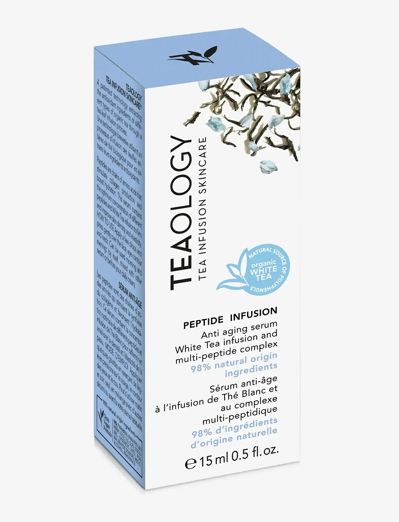 Teaology Skincare - Peptide Infusion - hudvård - white tea - 1