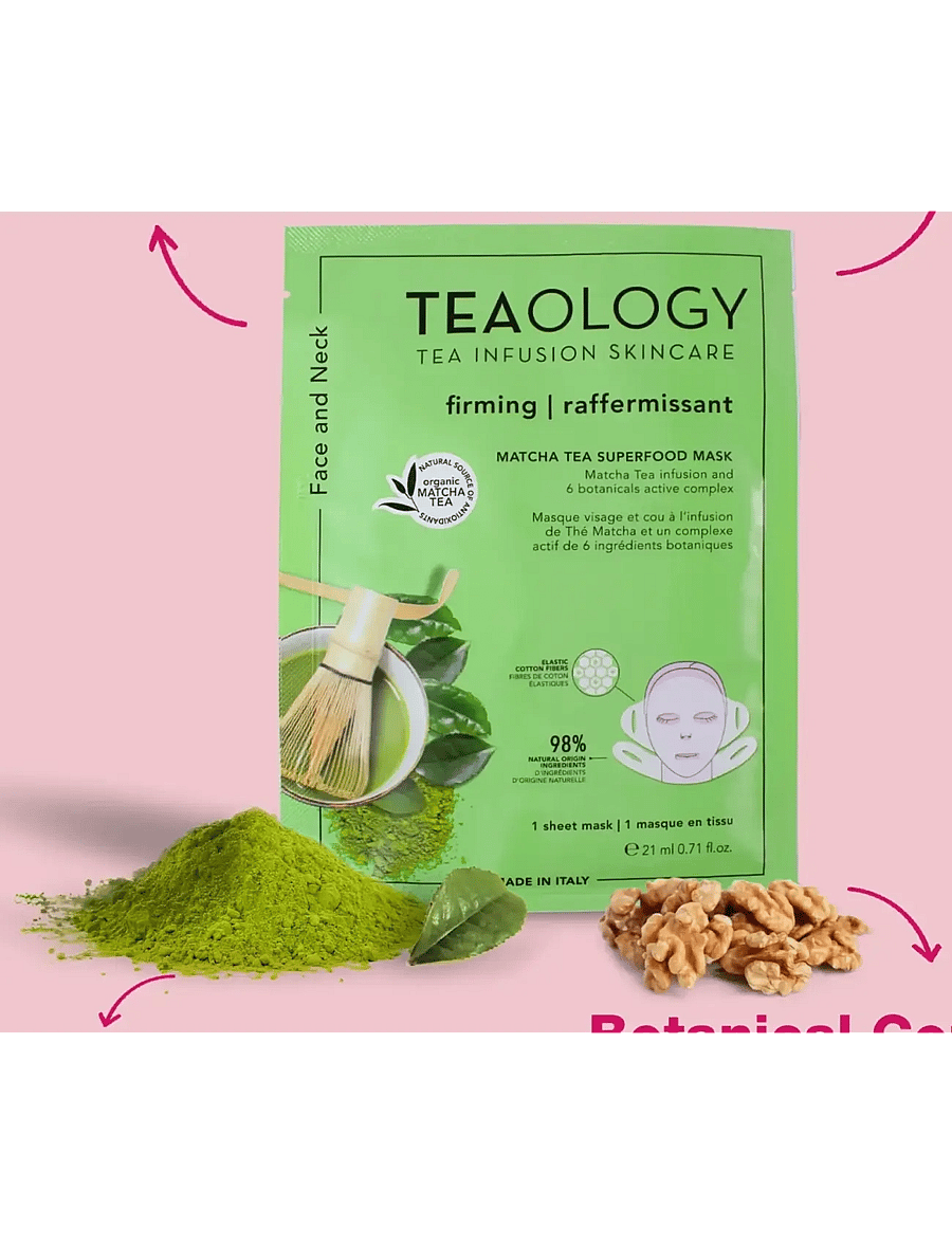 Teaology Skincare - Matcha Tea Superfood Mask - sheet masks - matcha tea - 3