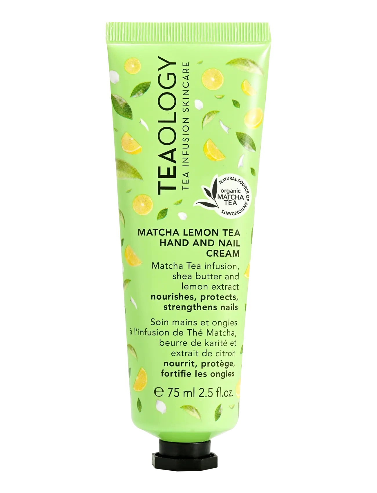 Teaology Skincare Matcha Lemon Tea Hand And Nail Cream - Teaology Skincare - MATCHA TEA / clear