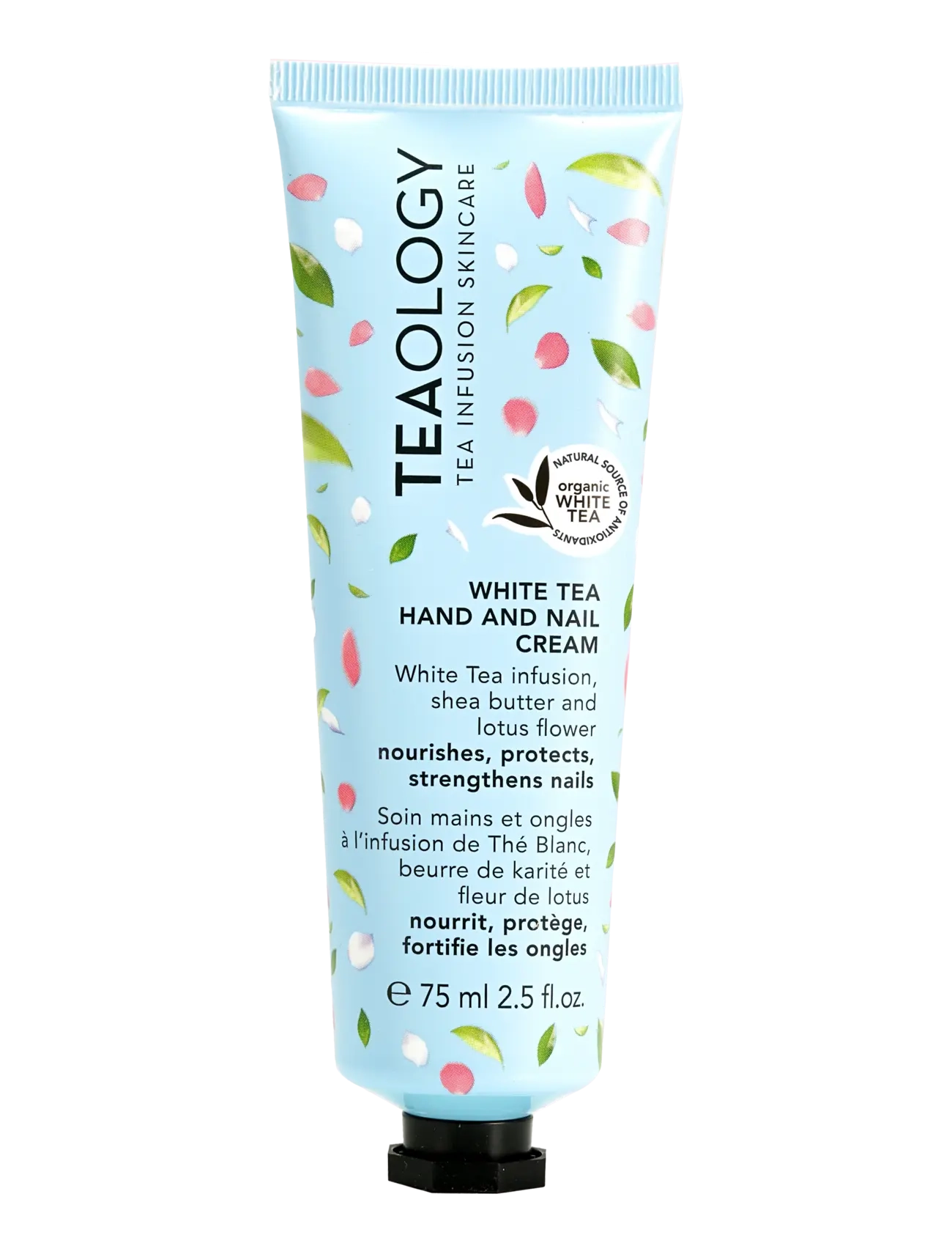 Teaology Skincare White Tea Hand And Nail Cream, Hand Creme, Nude, Str: 75 ML