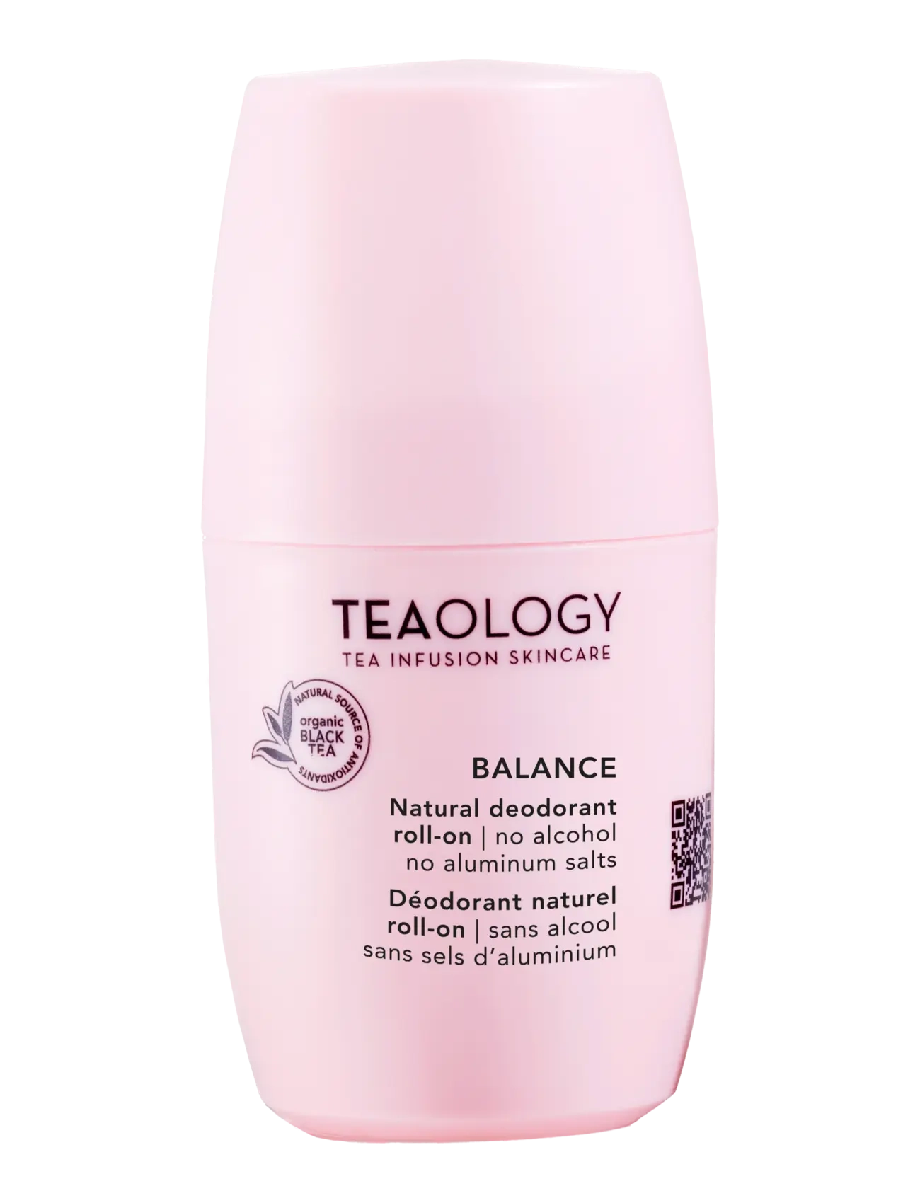 Teaology Skincare Balance Natural Deodorant Roll On, Roll-on, Nude, Str: 40 ML