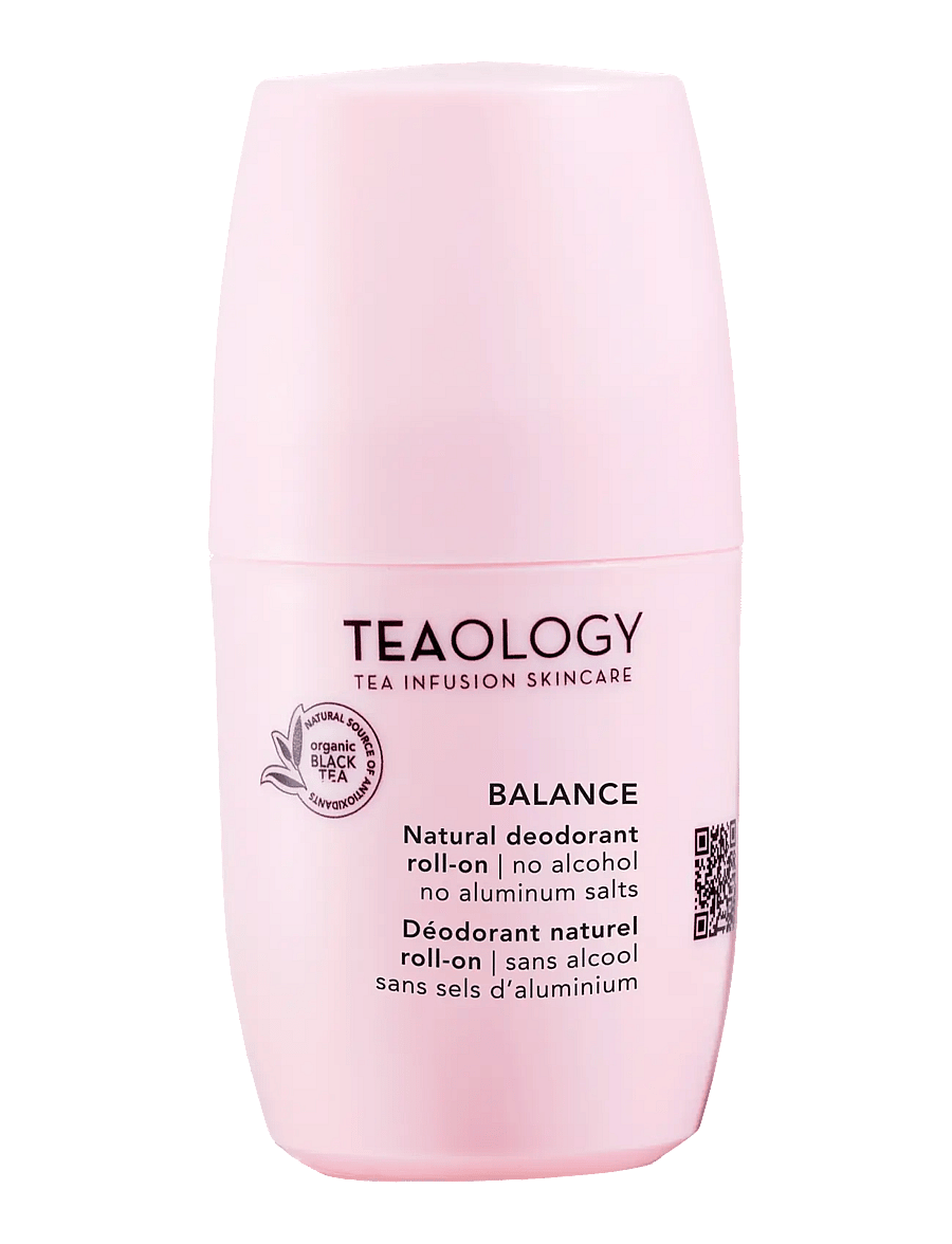 Teaology Skincare - Balance - Natural Deodorant Roll On - roll on deoer - clear - 1