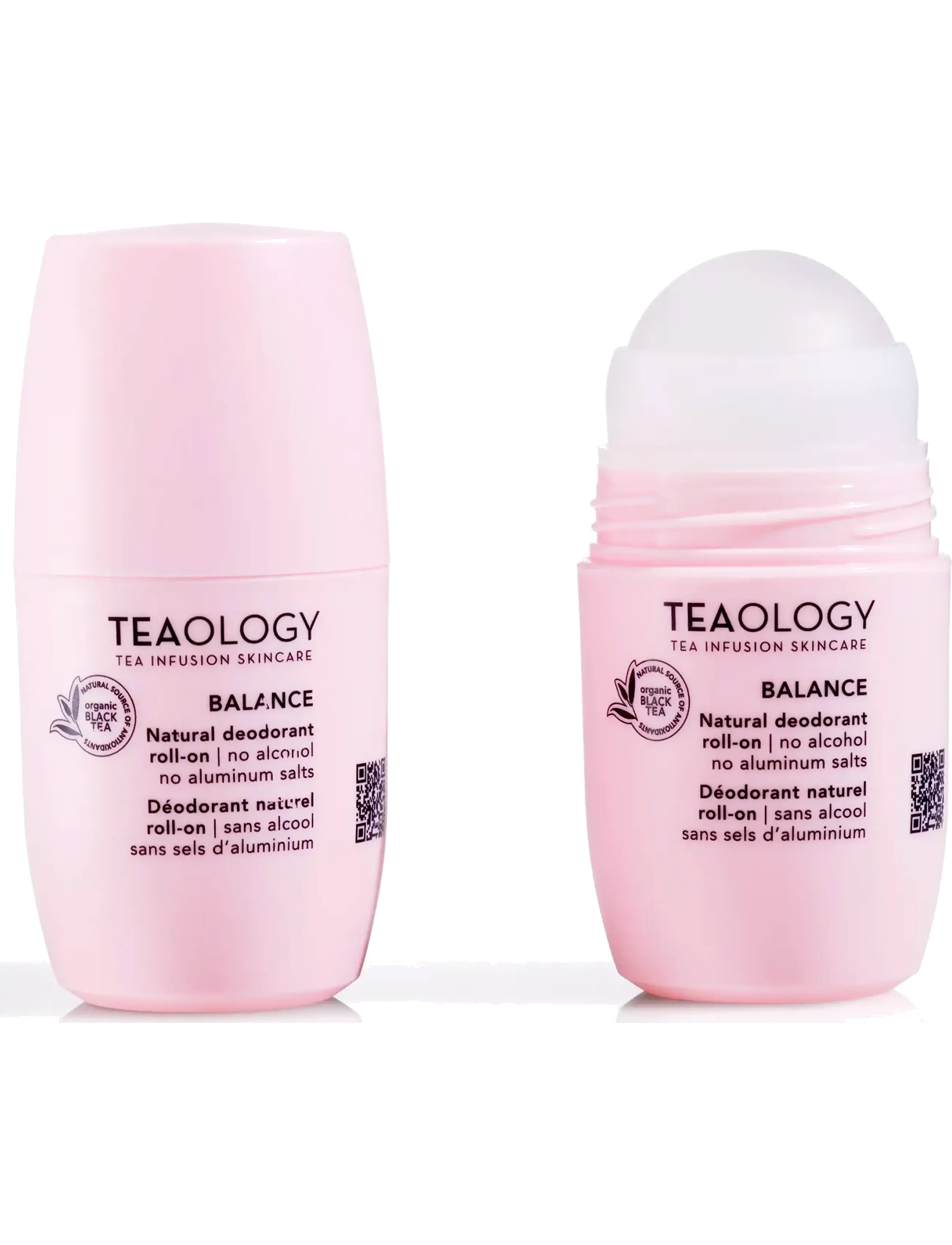 Teaology Skincare - Balance - Natural Deodorant Roll On - roll on deoer - clear - 3