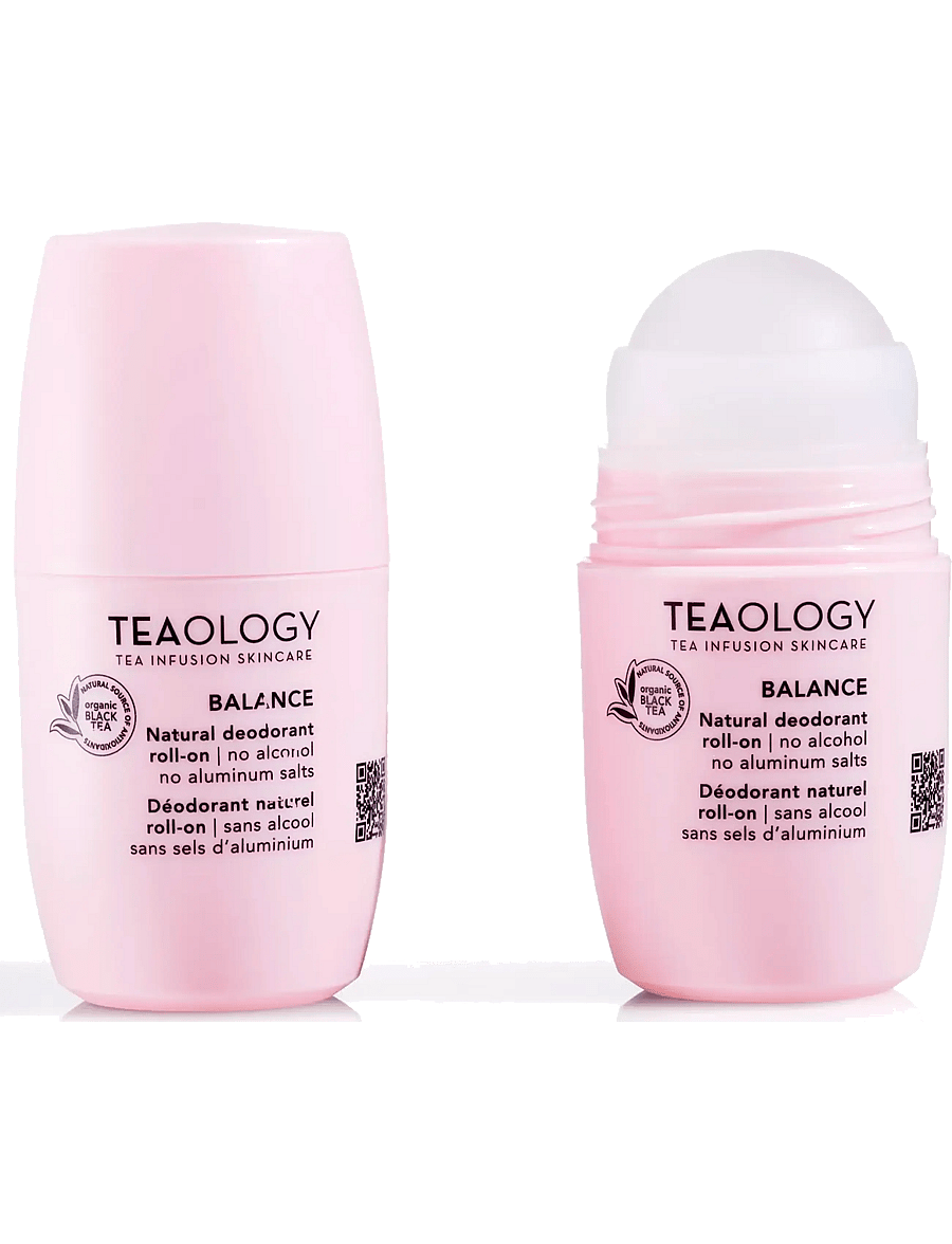 Teaology Skincare - Balance - Natural Deodorant Roll On - roll on deoer - clear - 3