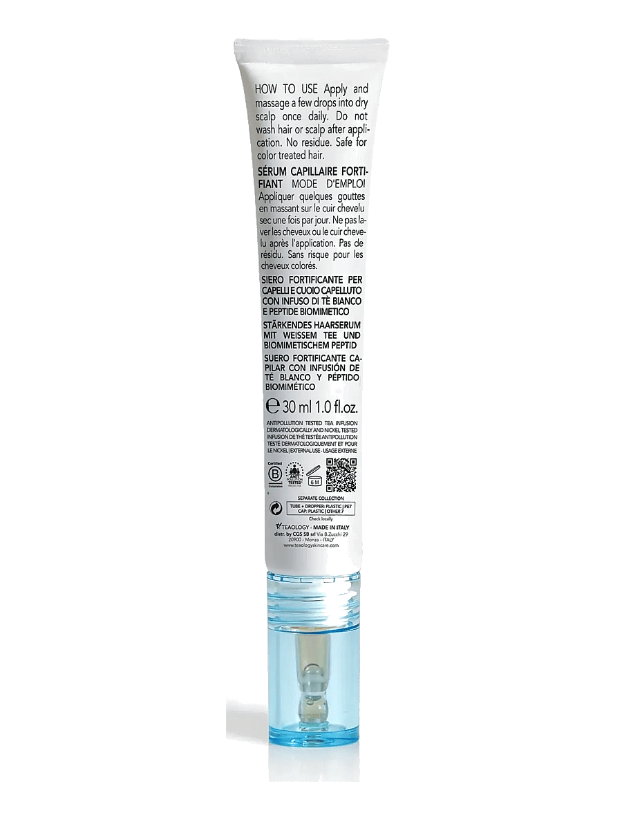 Teaology Skincare - Peptide Infusion Fortifying Serum - hår - white tea - 2