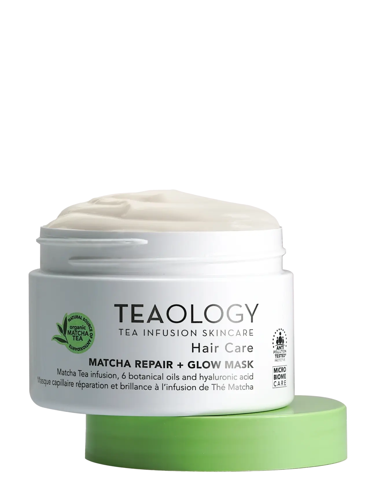 Teaology Skincare Matcha Hair Repair Mask - Teaology Skincare - MATCHA TEA / clear