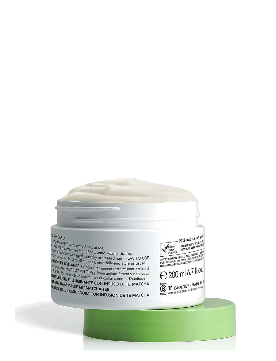 Teaology Skincare - Matcha Hair Repair Mask - hårkur - matcha tea - 2