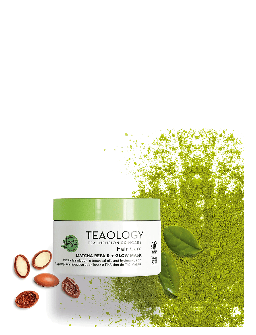 Teaology Skincare - Matcha Hair Repair Mask - hårkur - matcha tea - 3