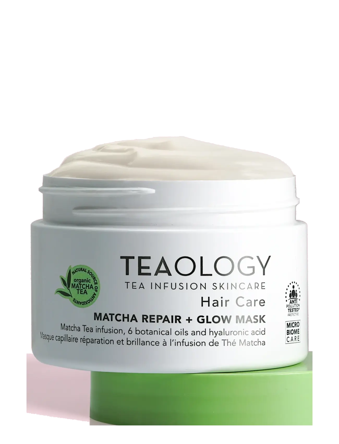Teaology Skincare - Matcha Hair Repair Mask - hårkur - matcha tea - 5