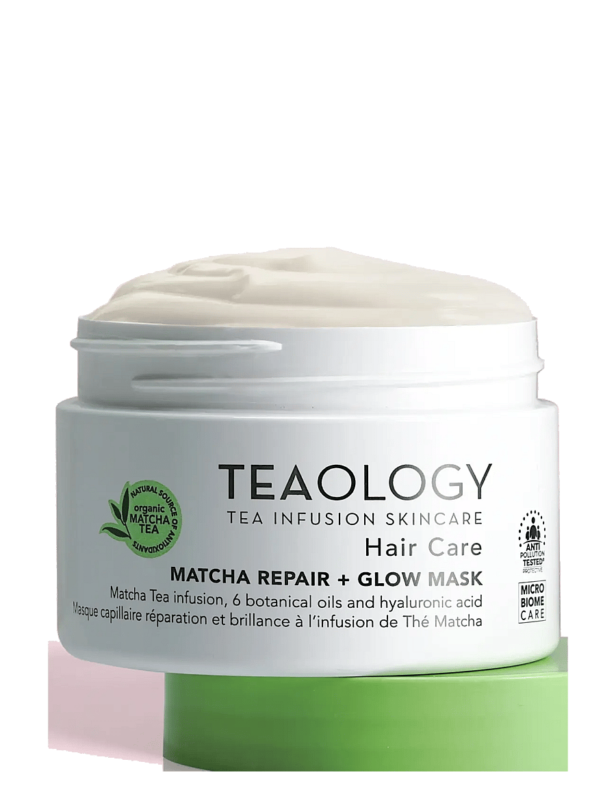 Teaology Skincare - Matcha Hair Repair Mask - hårkur - matcha tea - 5