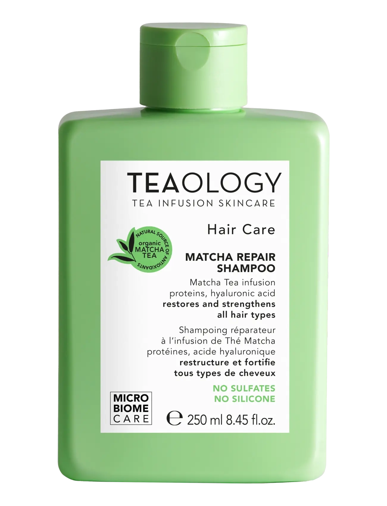 Teaology Skincare Matcha Hair Repair Shampoo, Shampoo, Nude, Str: 250 ML
