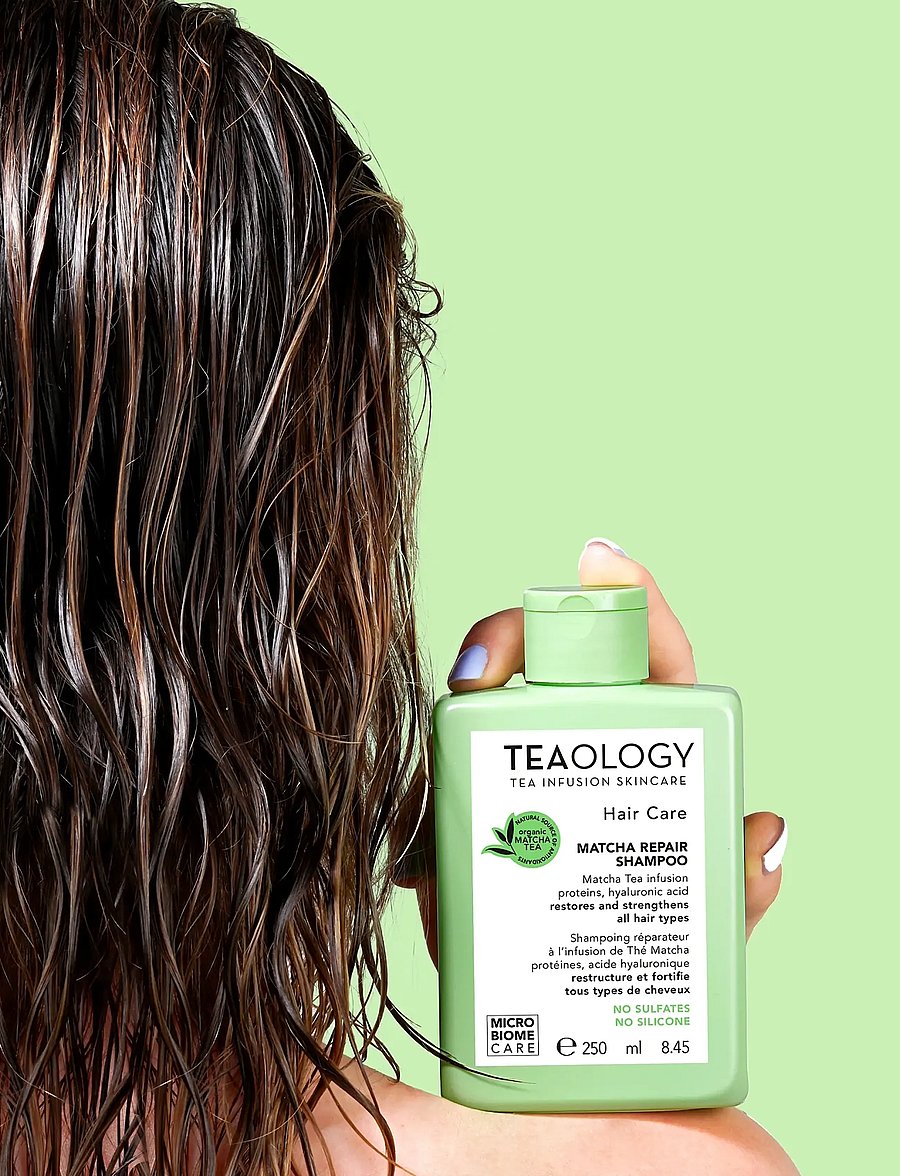Teaology Skincare - Matcha Hair Repair Shampoo - shampoo - matcha tea - 4