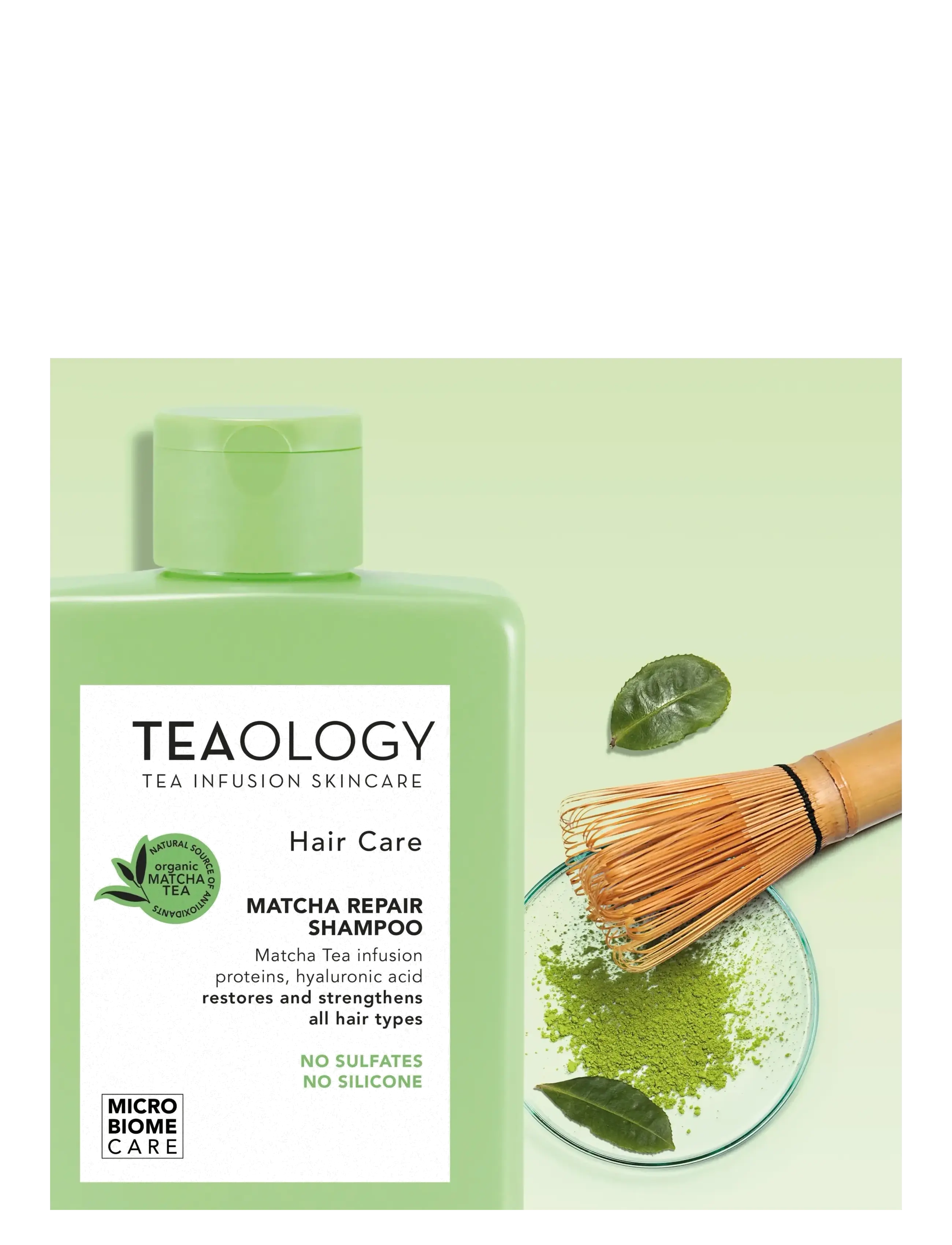Teaology Skincare - Matcha Hair Repair Shampoo - shampoo - matcha tea - 3