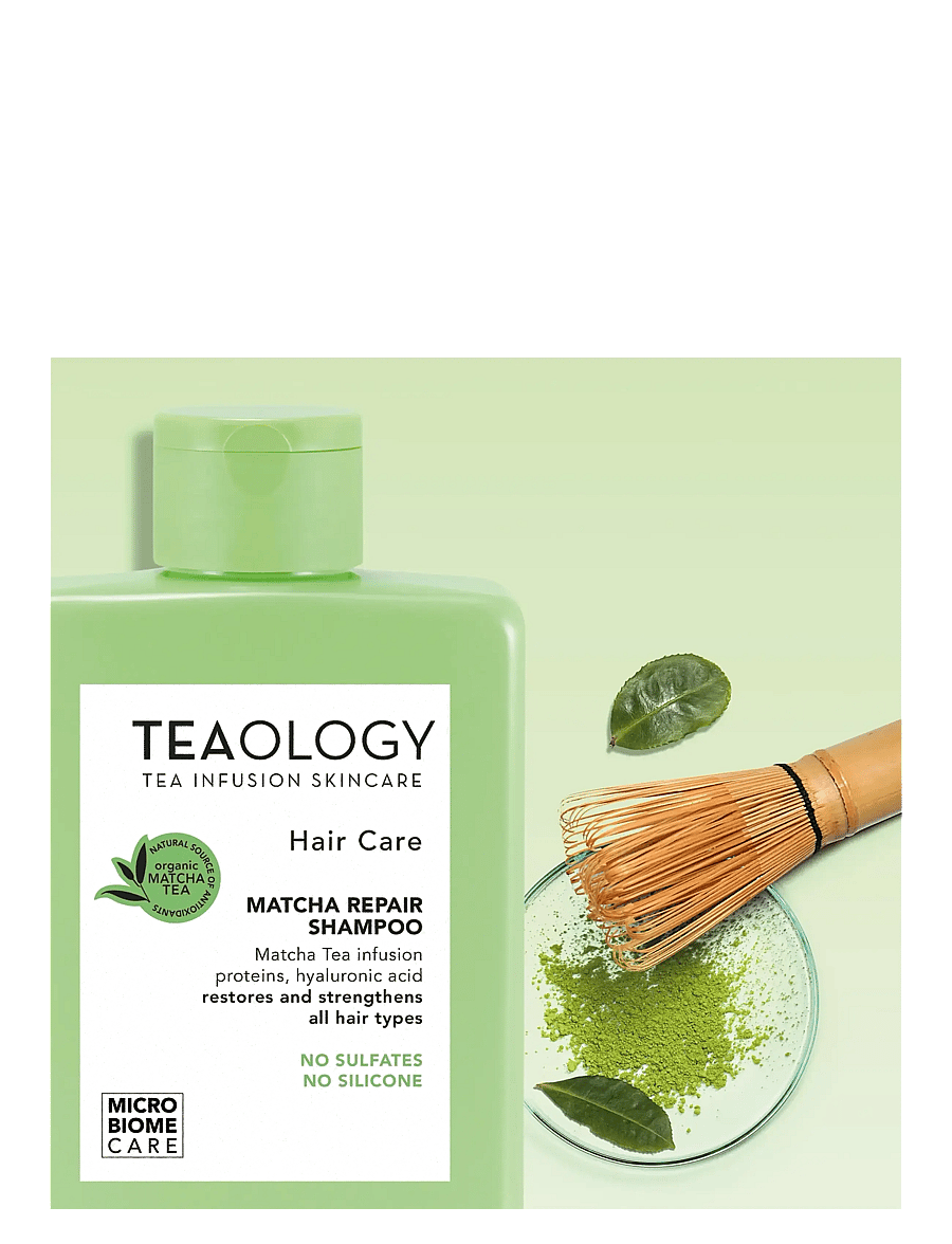 Teaology Skincare - Matcha Hair Repair Shampoo - shampoo - matcha tea - 3