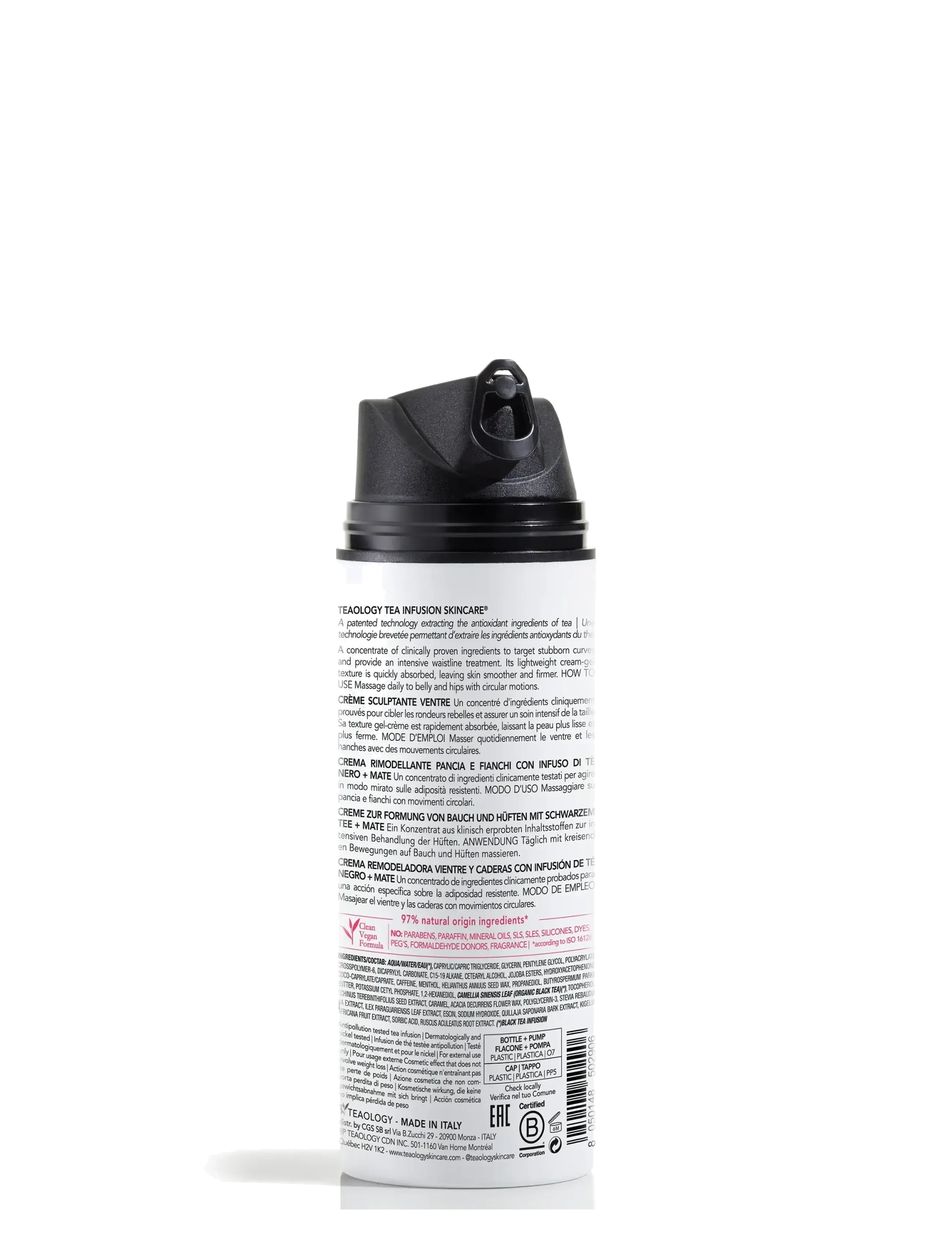 Teaology Skincare - Black Tea Belly Cream - lotion & creme - black tea - 1