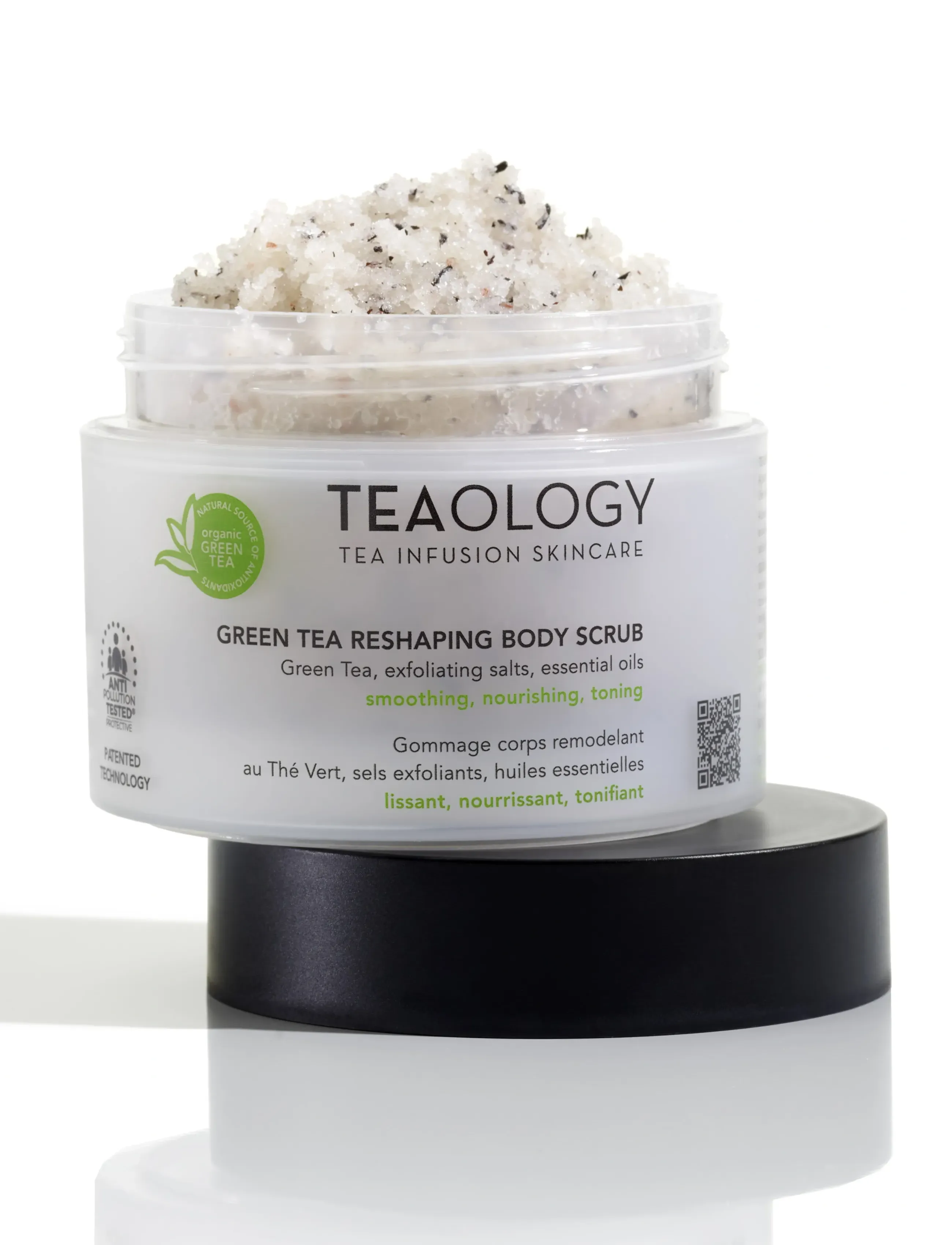 Teaology Skincare Green Tea Reshaping Body Scrub, 380 GR, Nude, Krop > Scrub Og Eksfolierende Midler, Dame