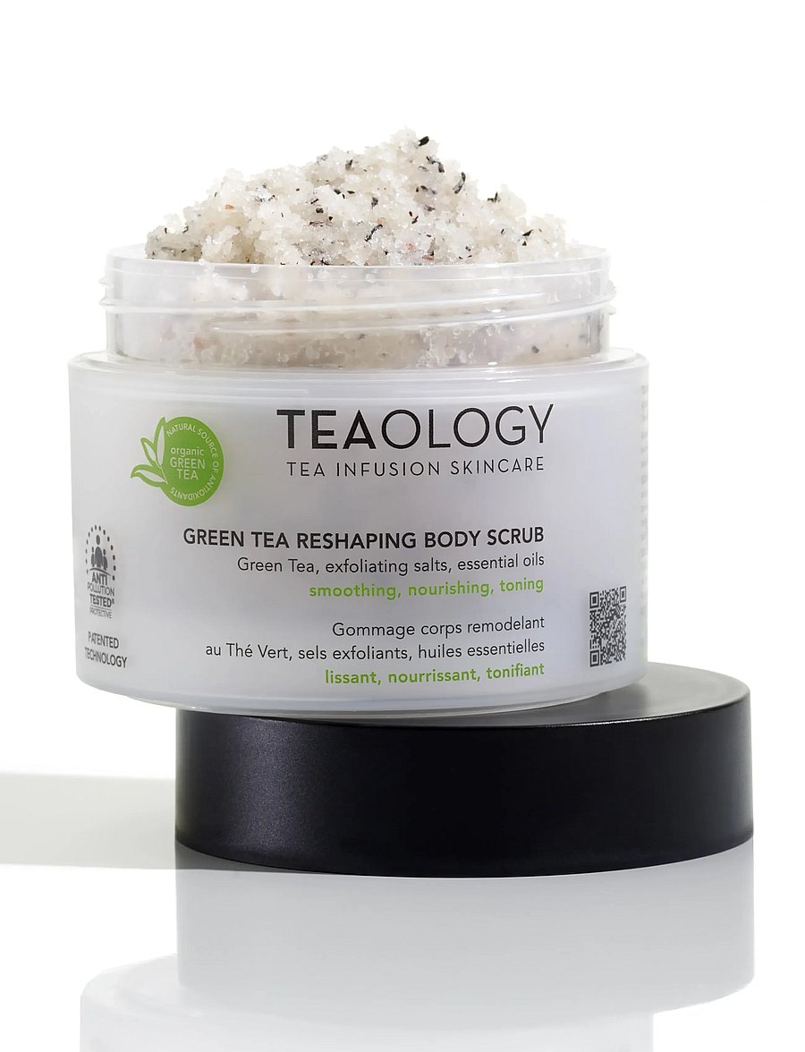 Teaology Skincare - Green Tea Reshaping Body Scrub - skrubb & exfoliators - kropp - green tea - 0