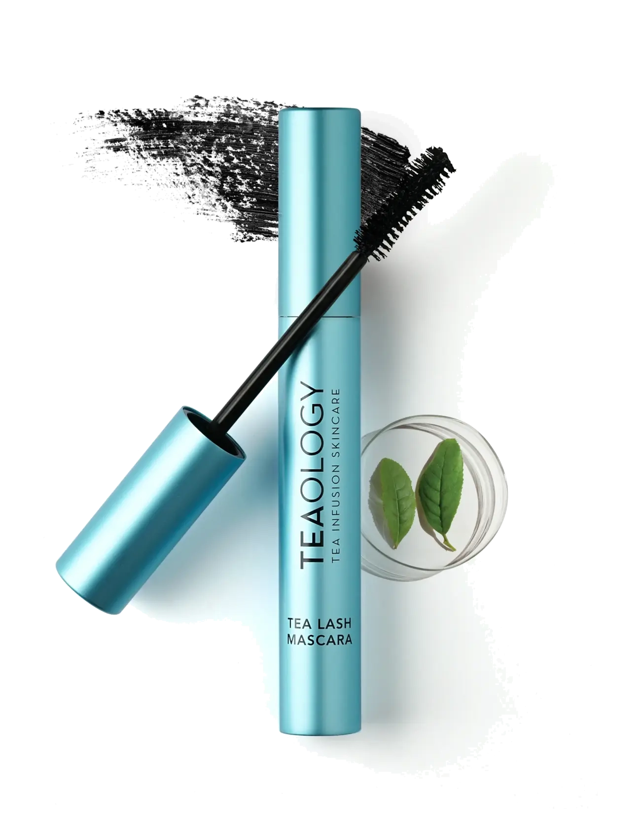 Teaology Skincare Tea Lash Peptide Volume Mascara, Mascara, Sort, Str: 9.5 ML
