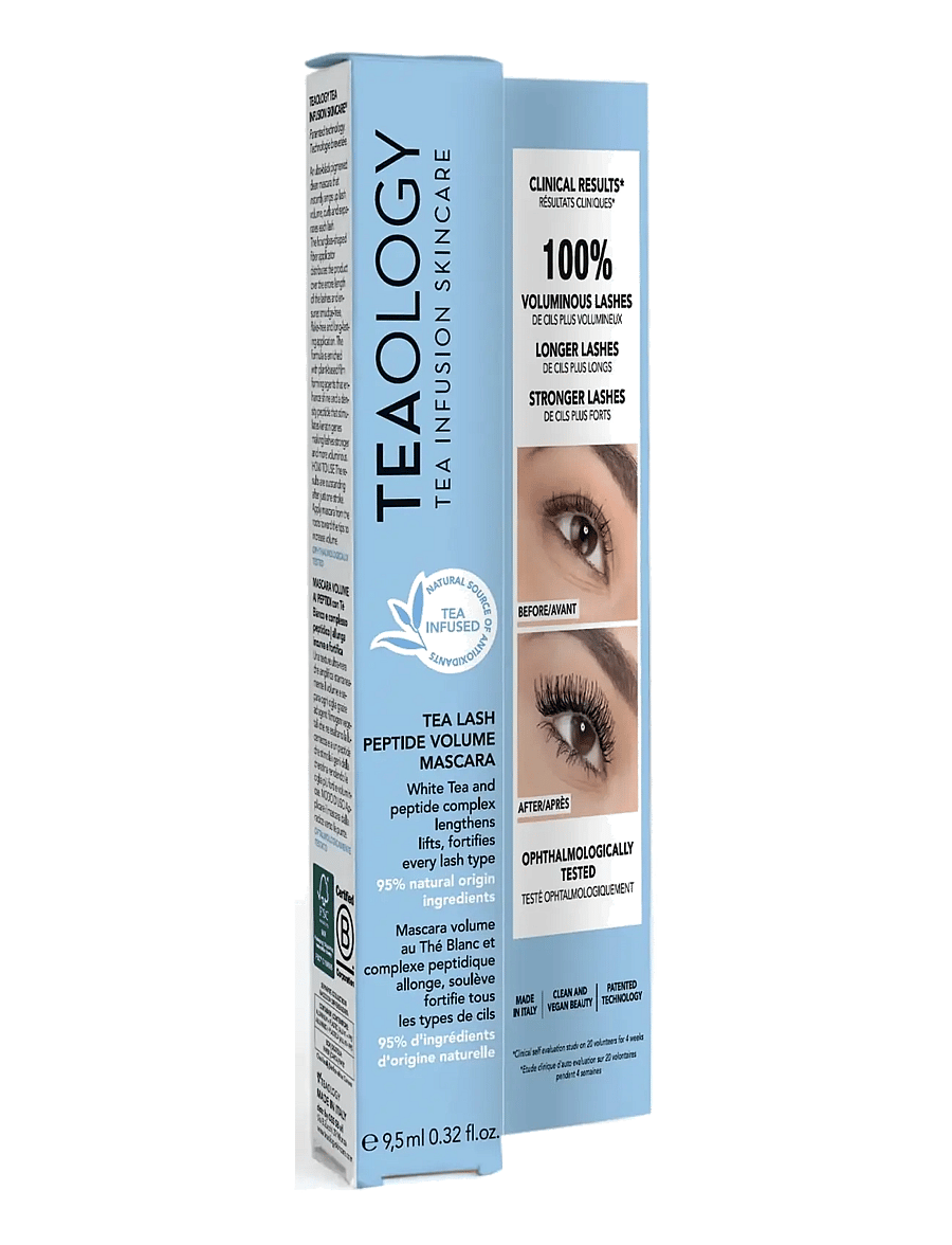 Teaology Skincare - Tea Lash Peptide Volume Mascara - Ögon & bryn - white tea - 3