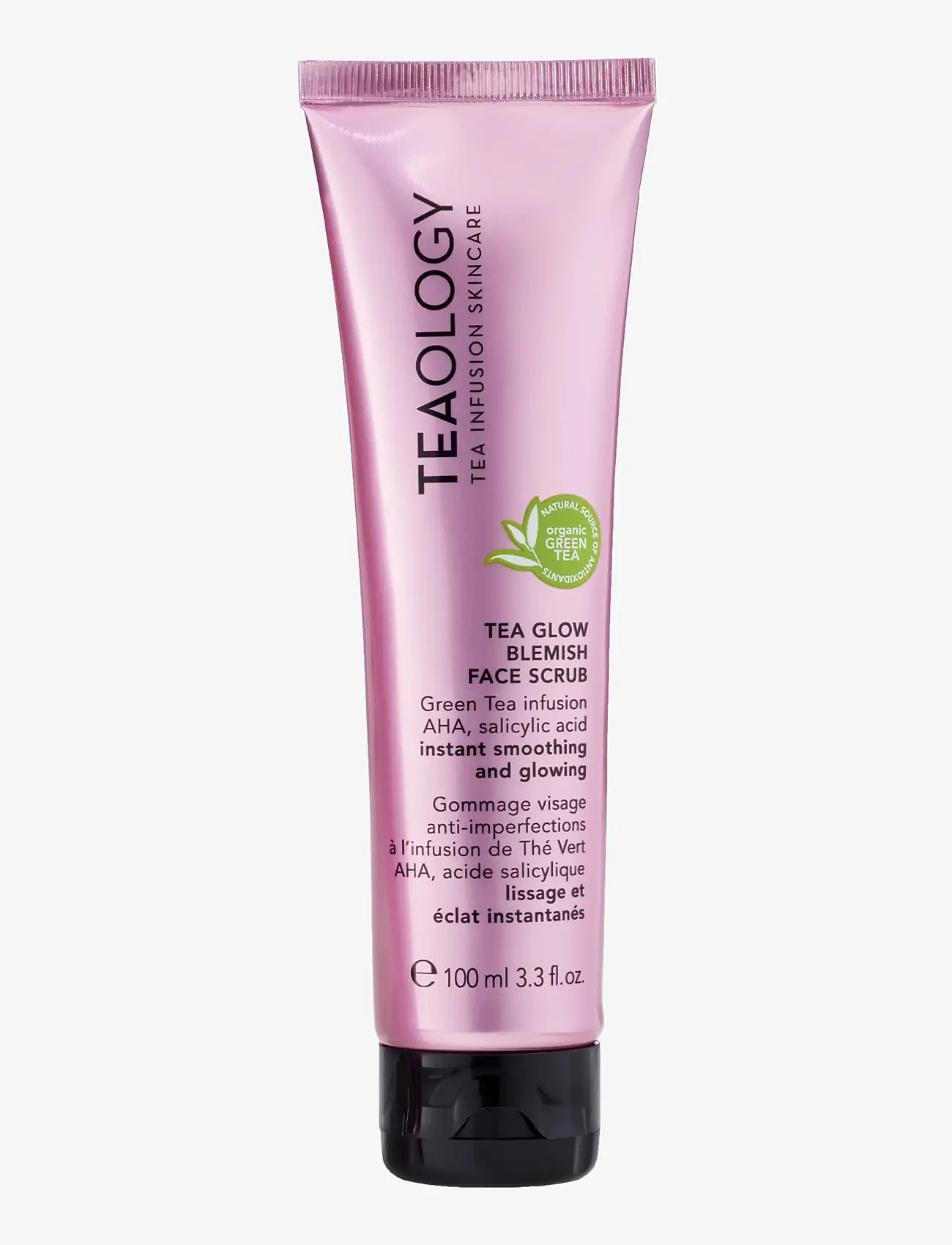 Teaology Skincare - Tea Glow Blemish Face Scrub - skrub & exfoliering - krop - green tea - 0
