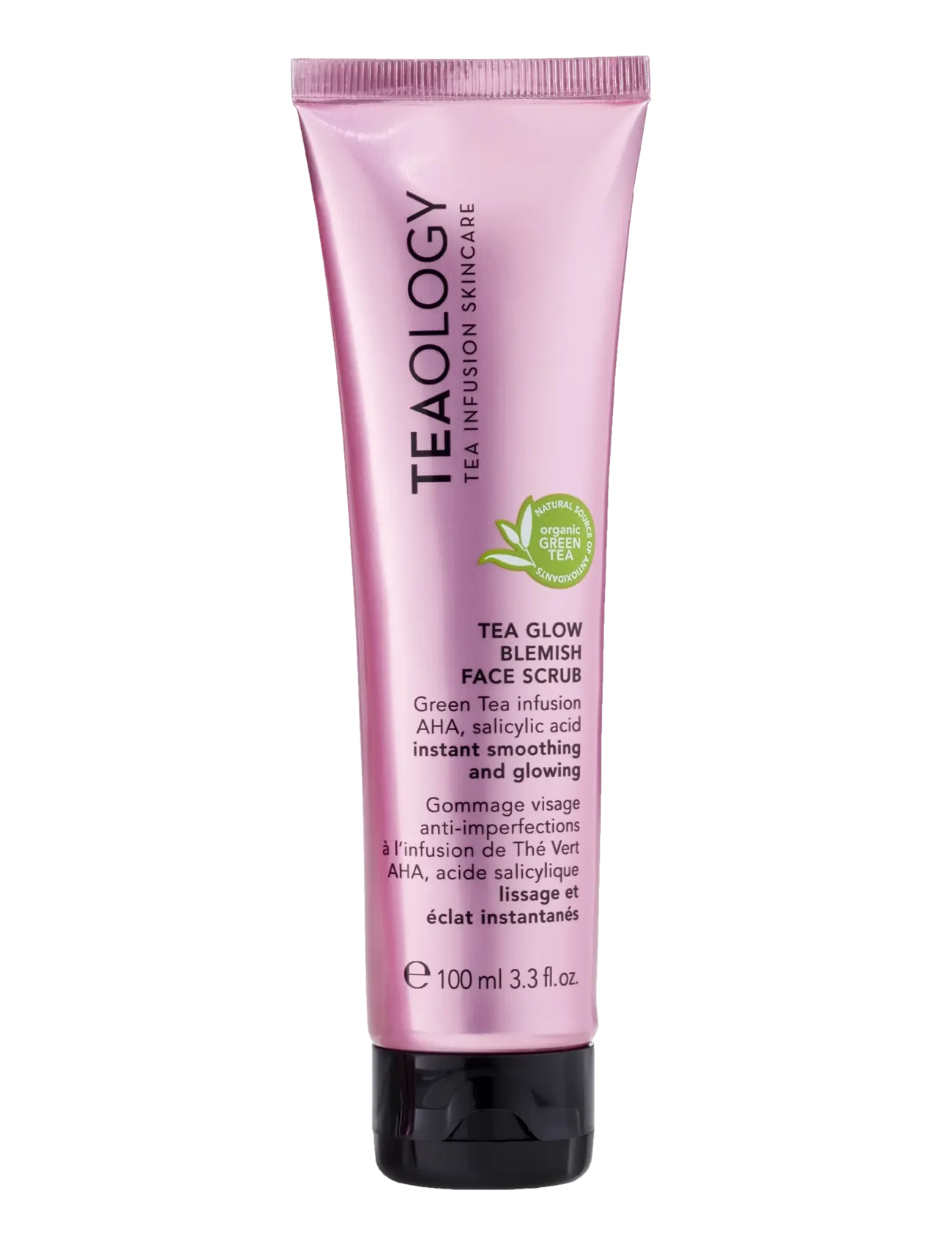 Teaology Skincare Tea Glow Blemish Face Scrub - Teaology Skincare - GREEN TEA / clear