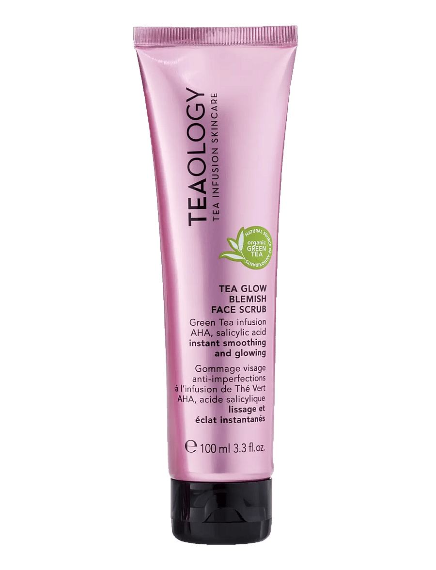 Teaology Skincare - Tea Glow Blemish Face Scrub - skrub & exfoliering - krop - green tea - 0