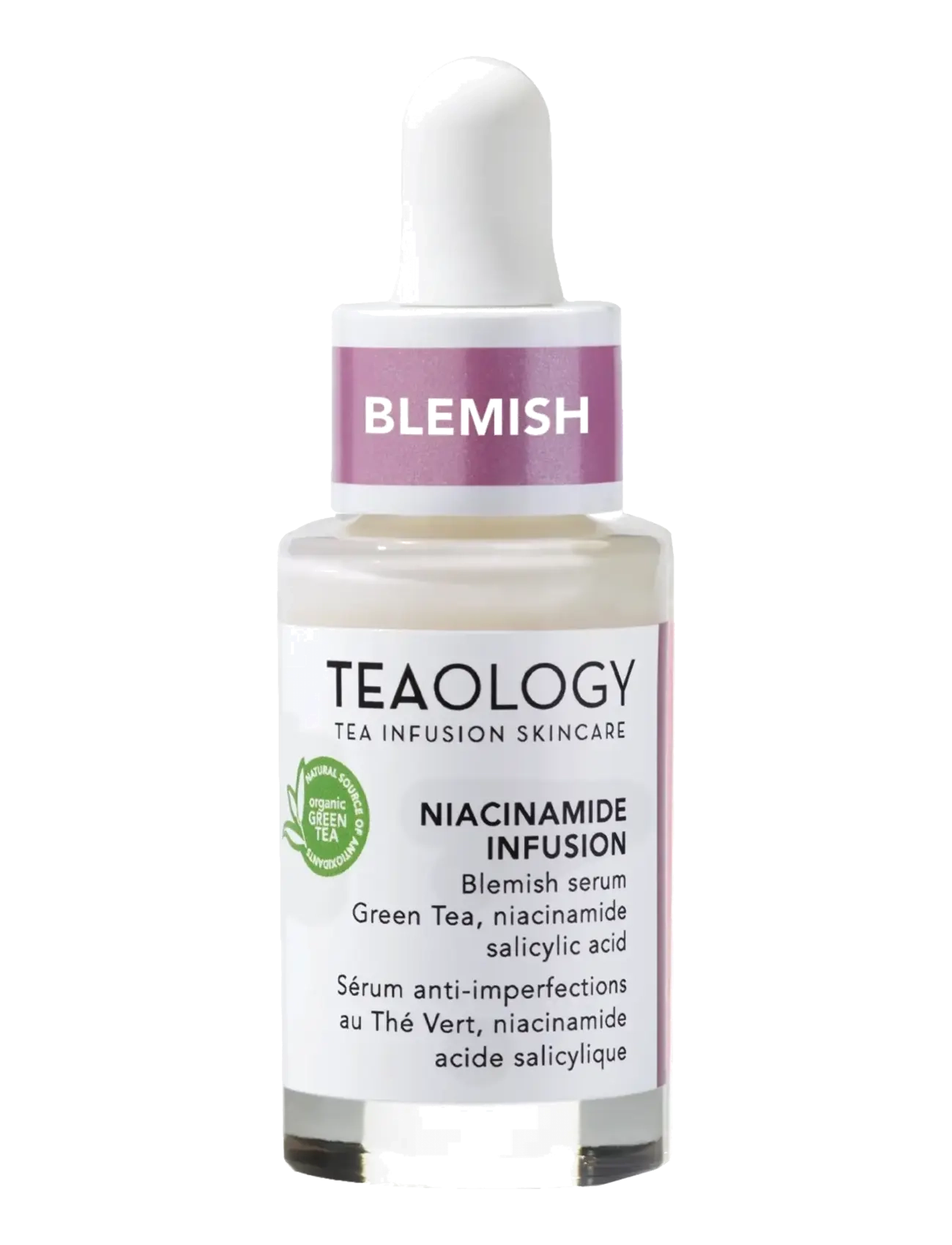 Teaology Skincare Niacinamide Infusion - Hudpleje - GREEN TEA / clear
