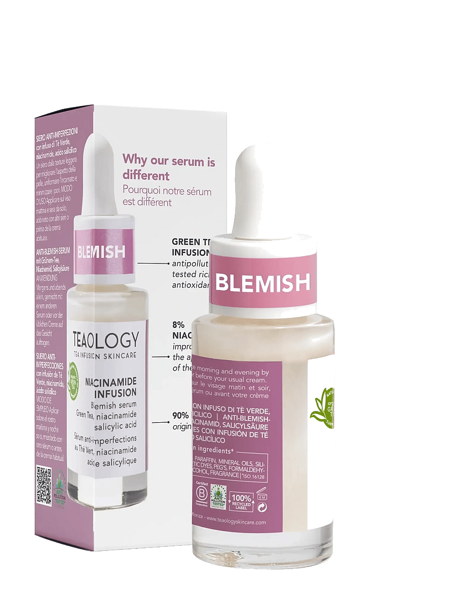 Teaology Skincare - Niacinamide Infusion - hudpleje - green tea - 2