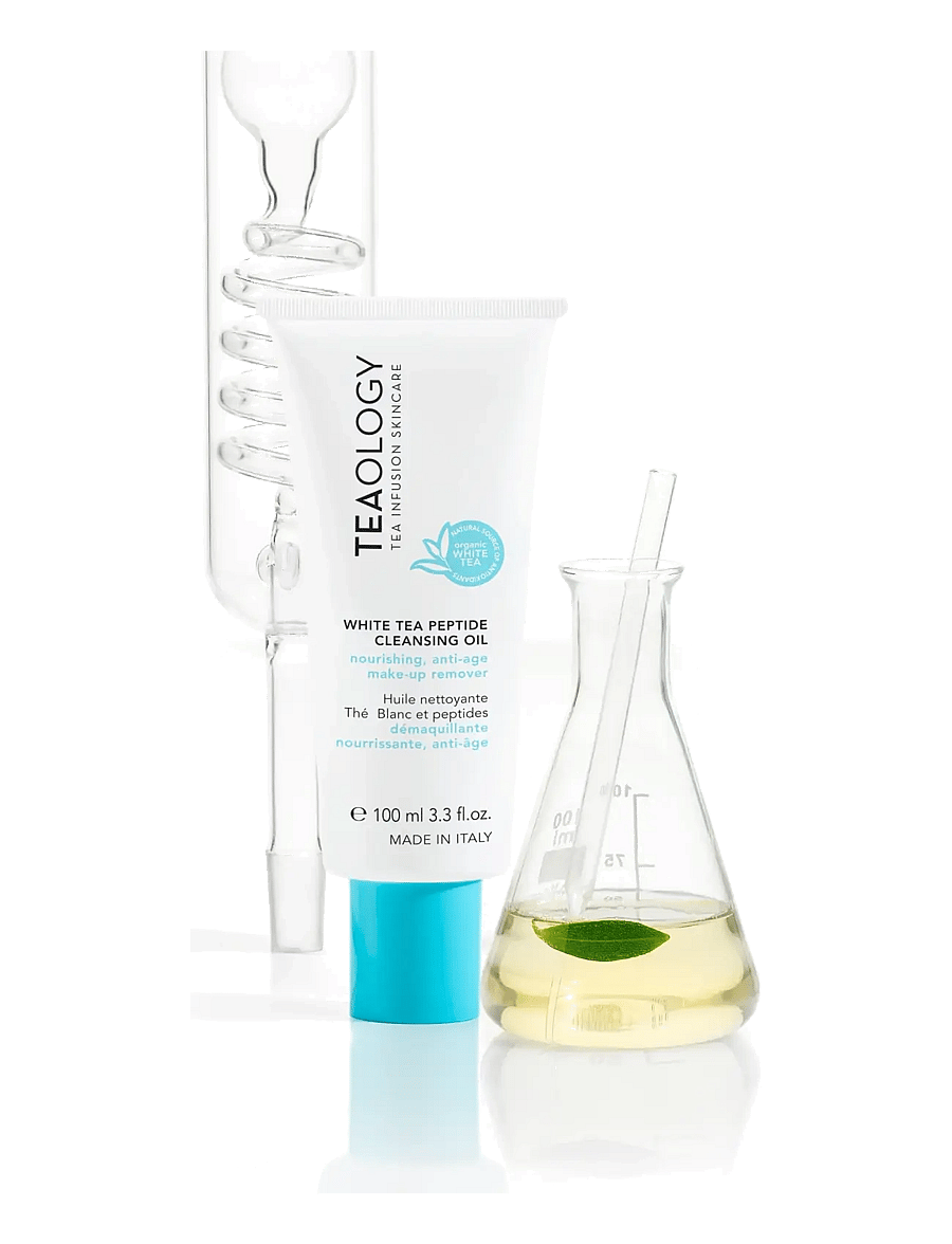 Teaology Skincare - White Tea Peptide Cleansing Oil - renseolier - white tea - 2