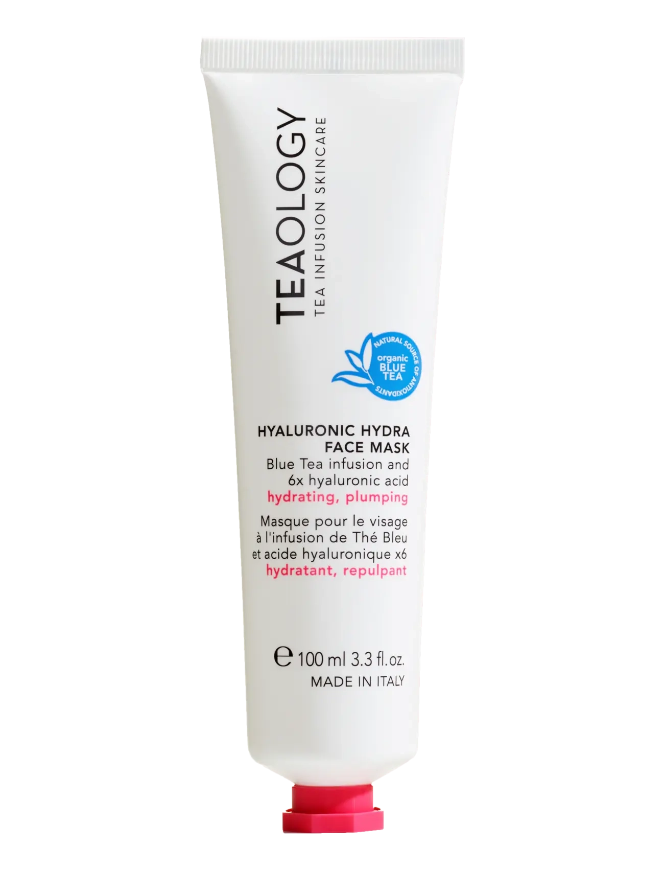 Teaology Skincare Hyaluronic Hydra Face Mask - Teaology Skincare - BLUE TEA / clear