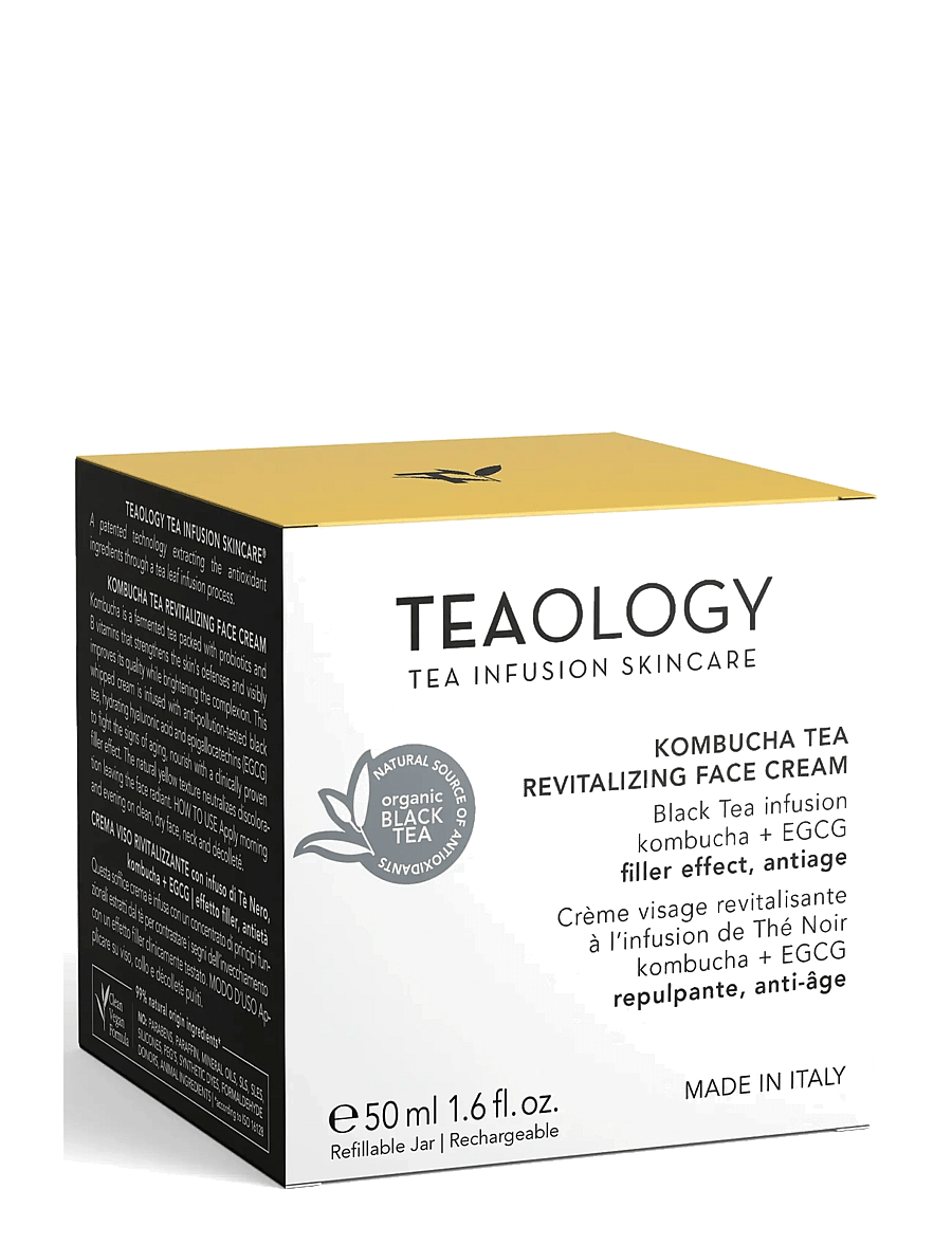 Teaology Skincare - Kombucha Tea Revitalizing Face Cream - dagkrem - black tea - 2