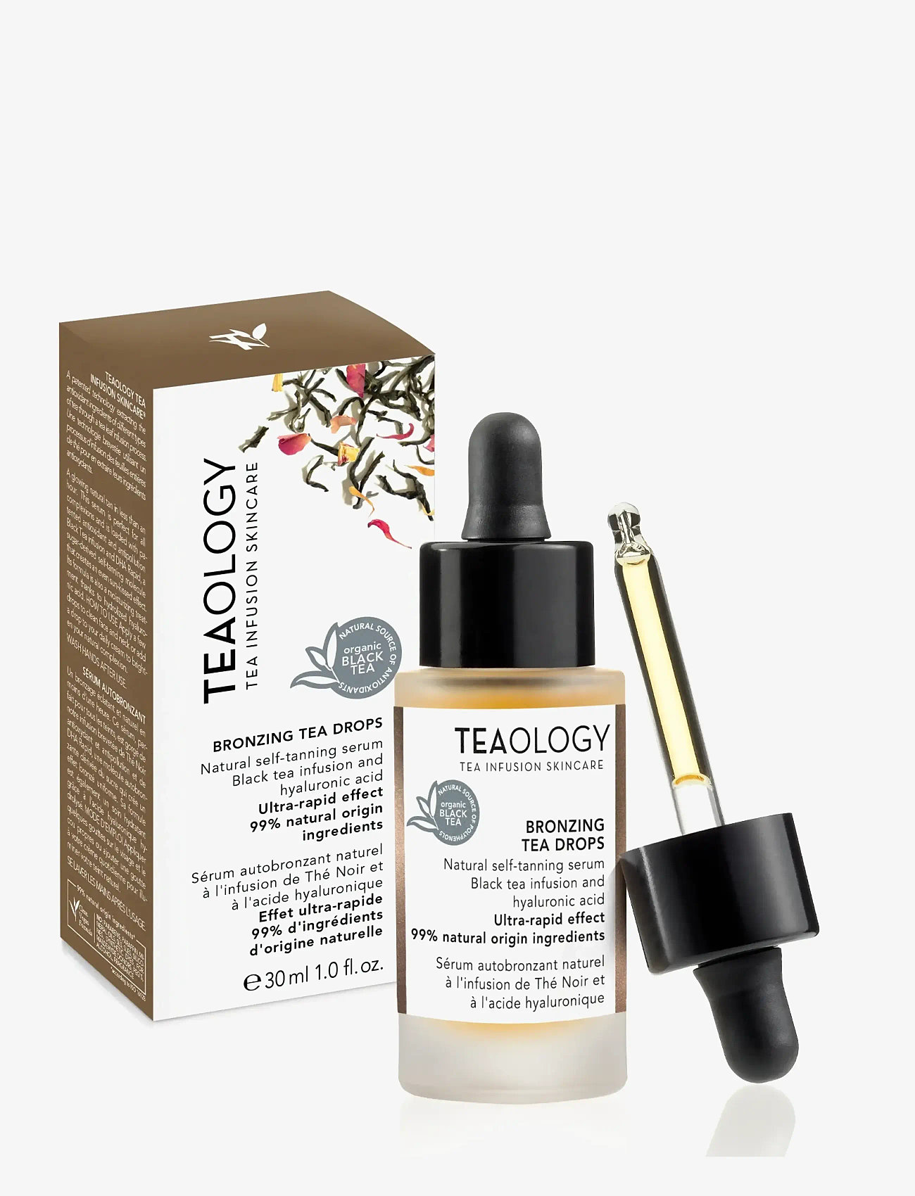 Teaology Skincare - Bronzing Tea Drops - solprodukter - black tea - 1