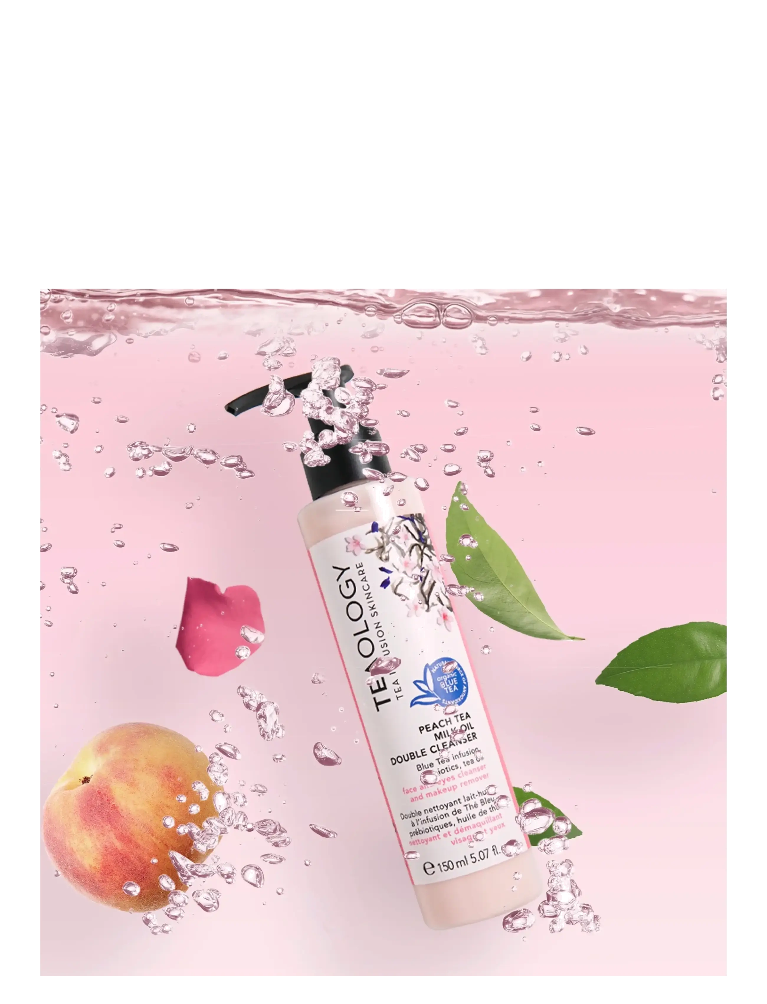 Peach Tea Milk Oil Double Cleanser 4