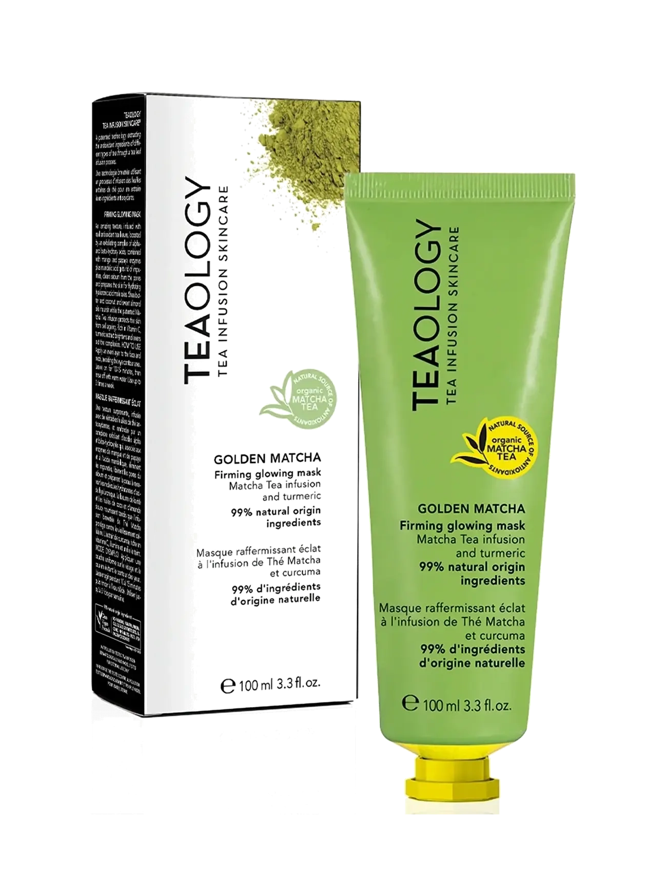 Teaology Skincare - Golden Matcha - Återfuktande masker - matcha tea - 3