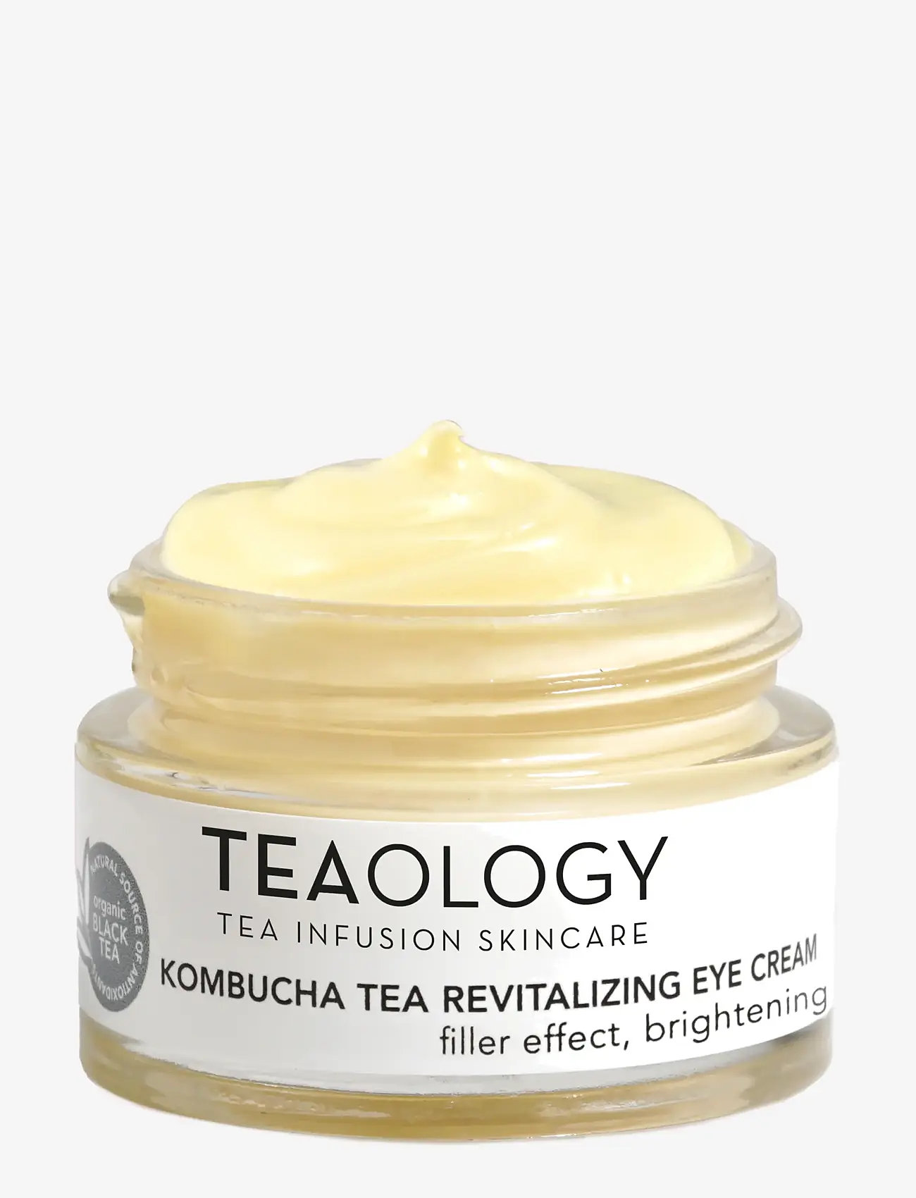 Teaology Skincare - Kombucha Tea Revitalizing Eye Cream,  Brightens - Øjencremer - black tea - 0