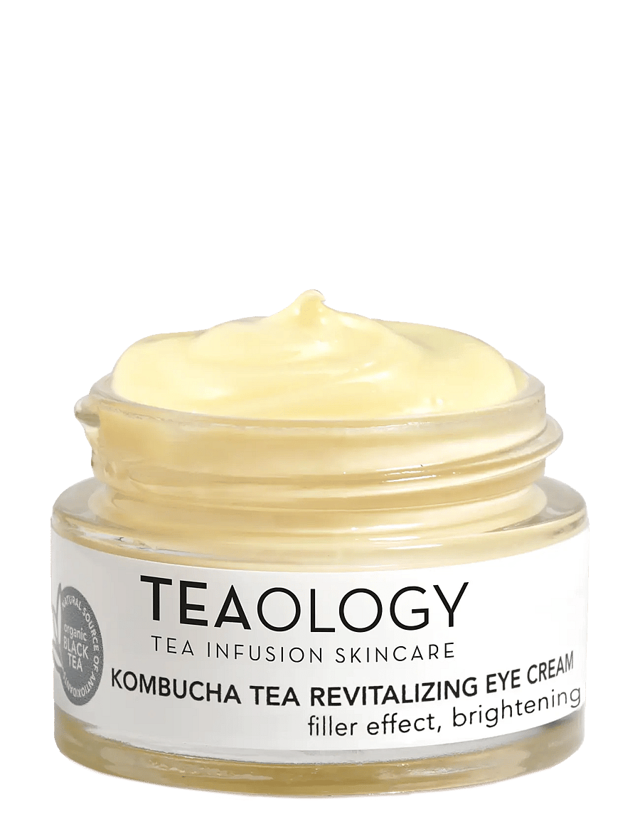Teaology Skincare - Kombucha Tea Revitalizing Eye Cream, Brightens - Øyekrem - black tea - 0