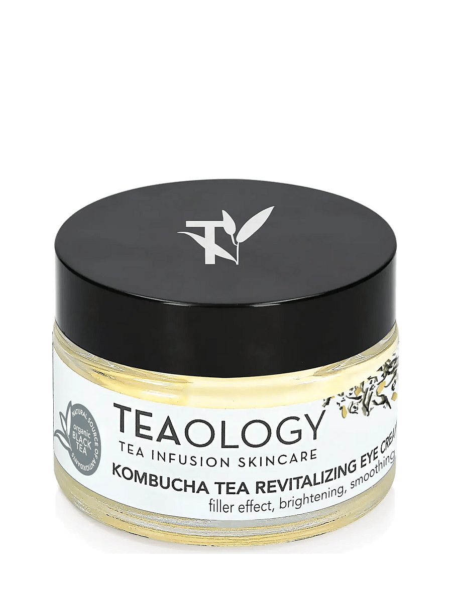 Teaology Skincare - Kombucha Tea Revitalizing Eye Cream, Brightens - Øyekrem - black tea - 4