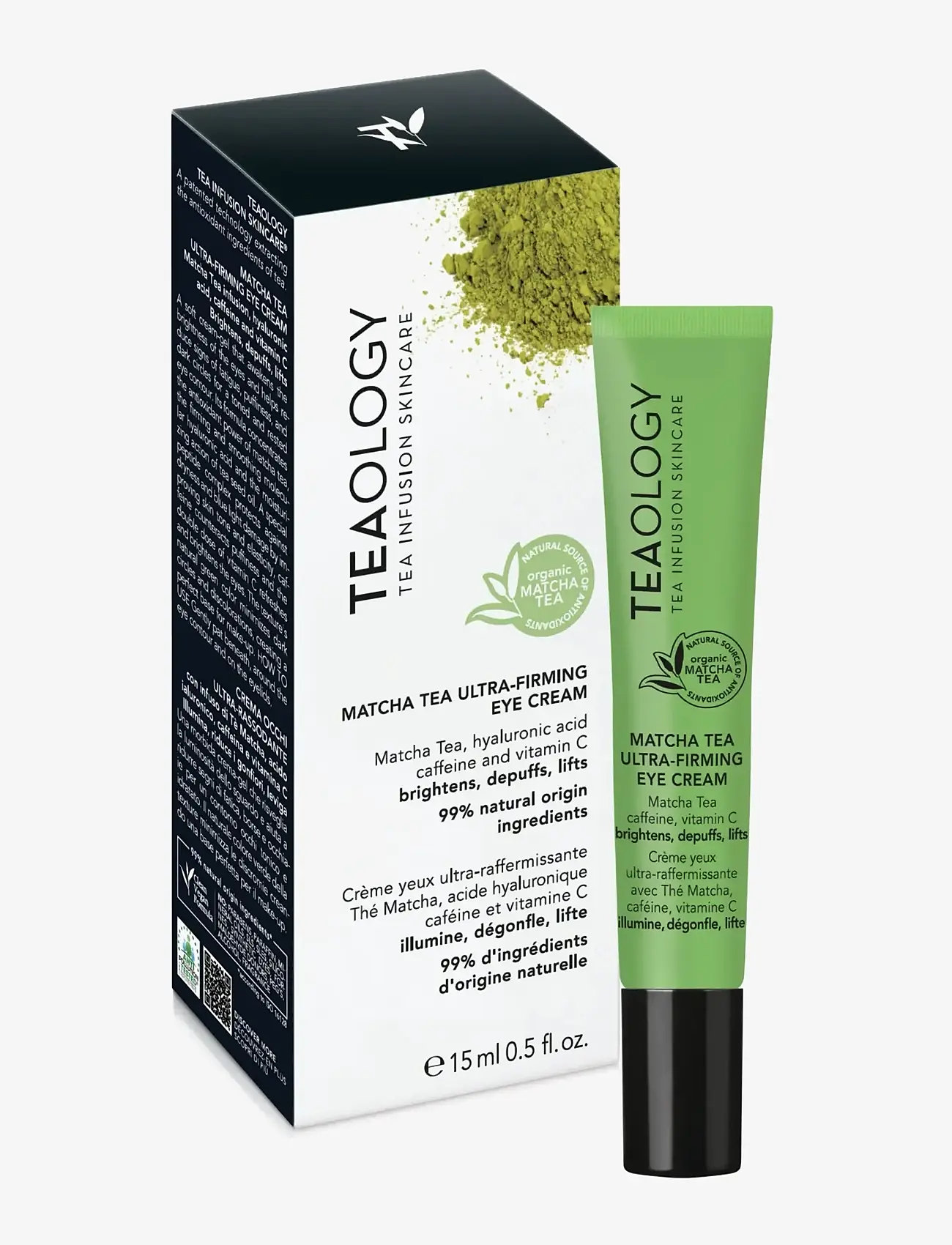 Teaology Skincare - Matcha Tea Ultrafirming Eye Cream - Øjencremer - matcha tea - 2