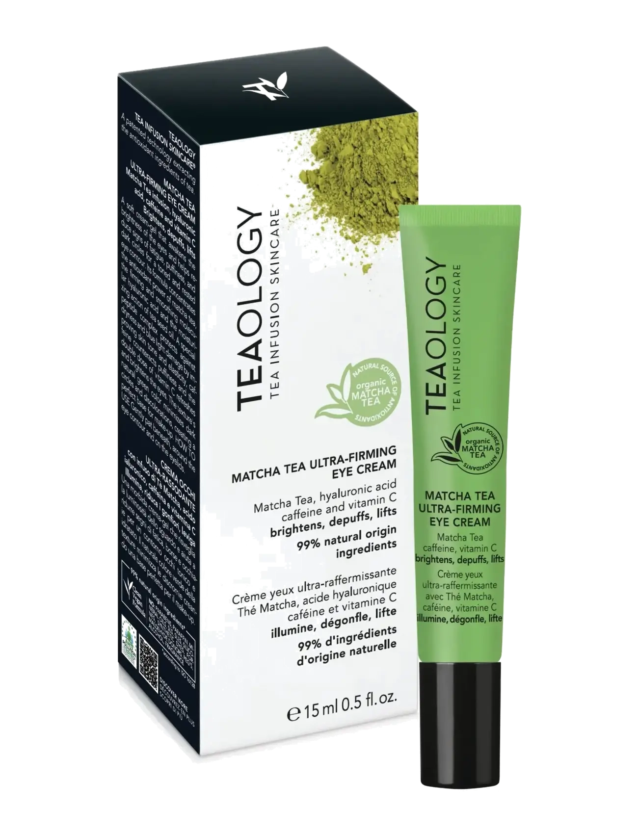 Teaology Skincare - Matcha Tea Ultrafirming Eye Cream - Ögonkräm - matcha tea - 2