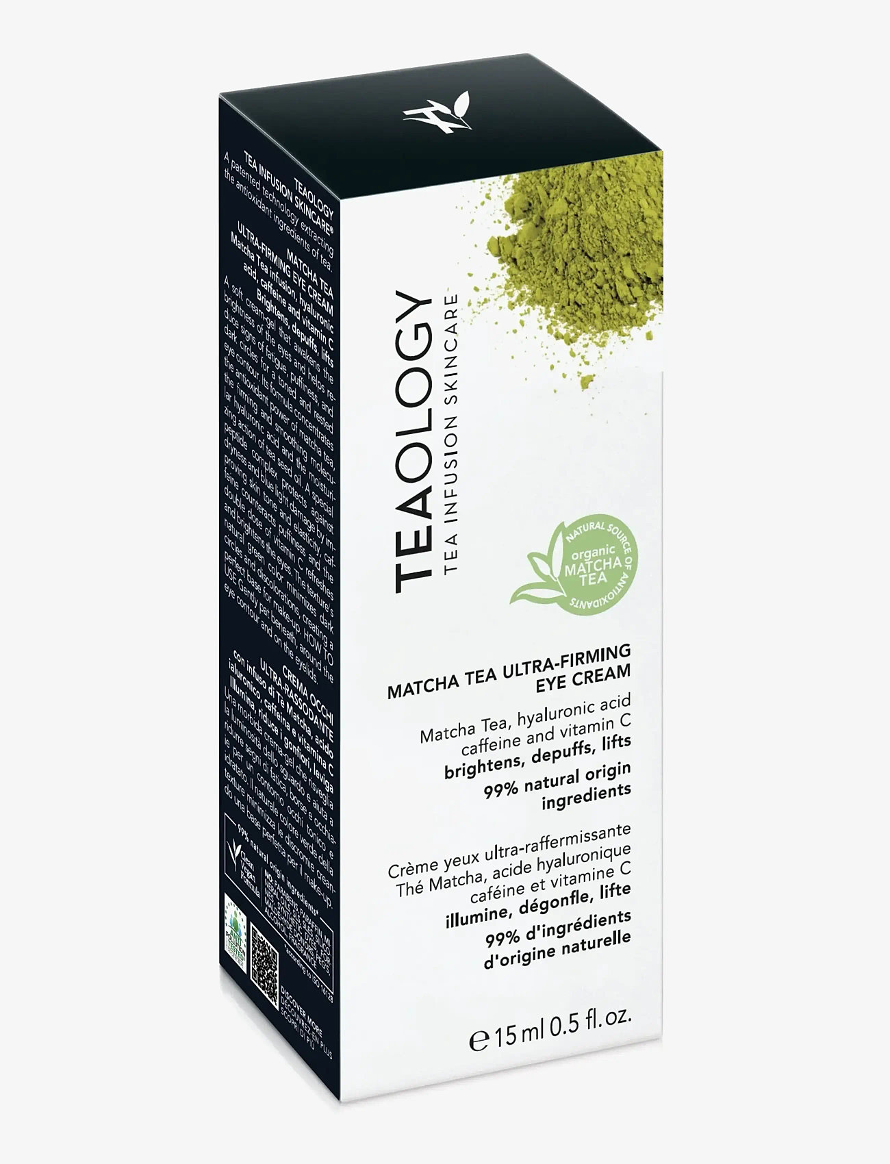 Teaology Skincare - Matcha Tea Ultrafirming Eye Cream - Øjencremer - matcha tea - 3
