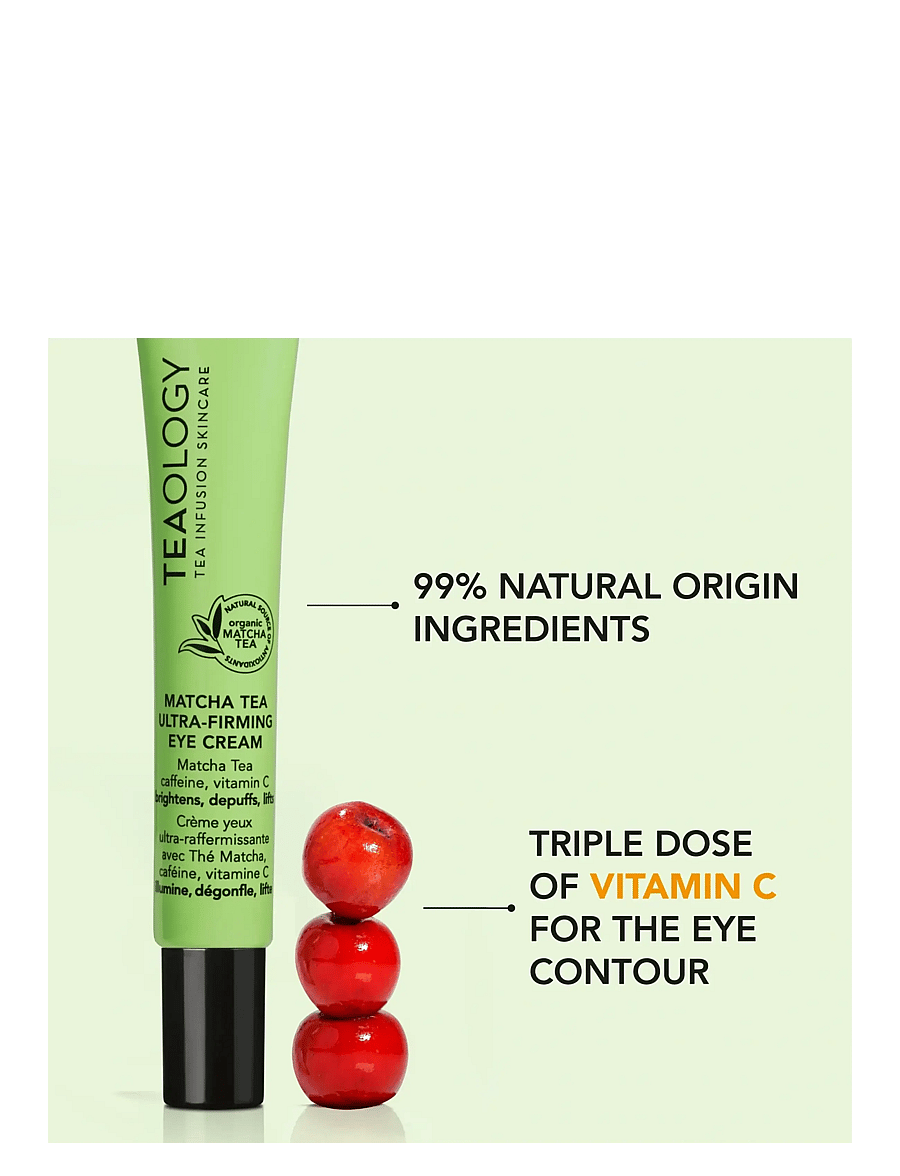Teaology Skincare - Matcha Tea Ultrafirming Eye Cream - Øyekrem - matcha tea - 4