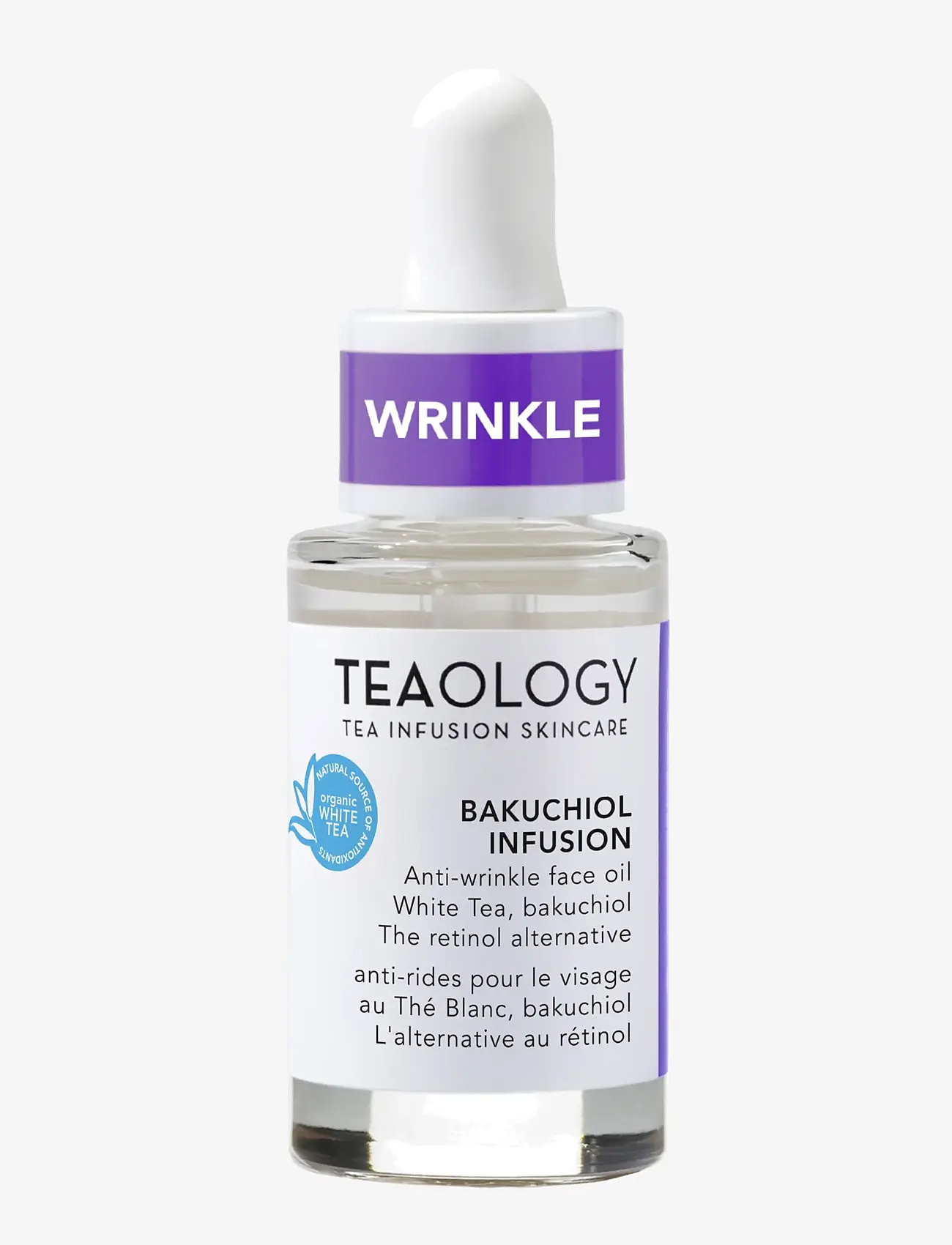 Teaology Skincare - Bakuchiol Infusion - hudvård - white tea - 1