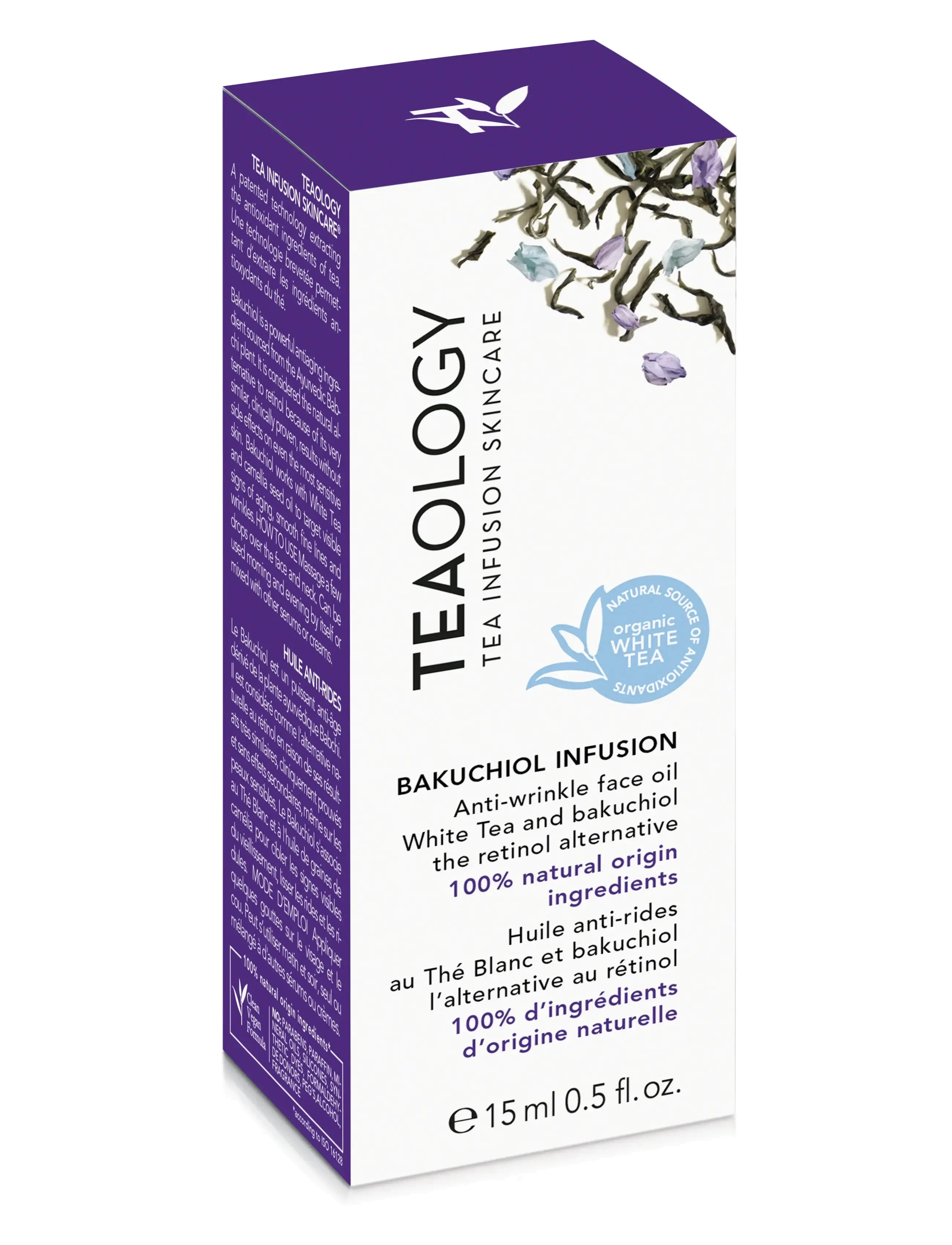Teaology Skincare - Bakuchiol Infusion - húðumhirða - white tea - 2