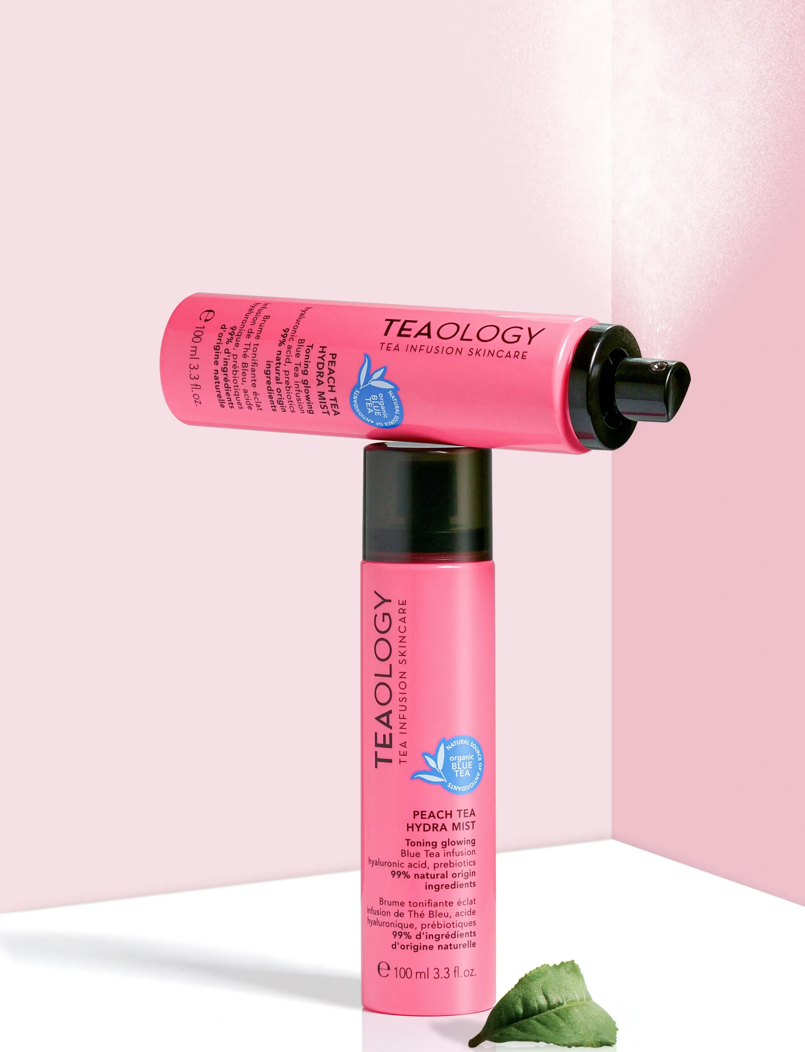 Teaology Skincare - Peach Tea Hydra Mist - ansiktsmist - blue tea - 4