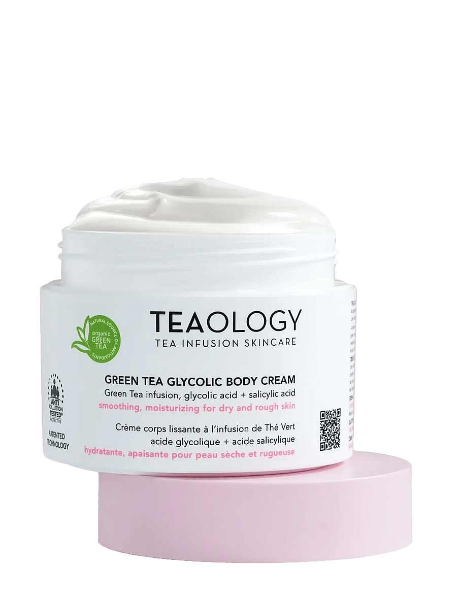 Teaology Skincare - Green Tea Glycolic Body Cream - lotion & cream - green tea - 0