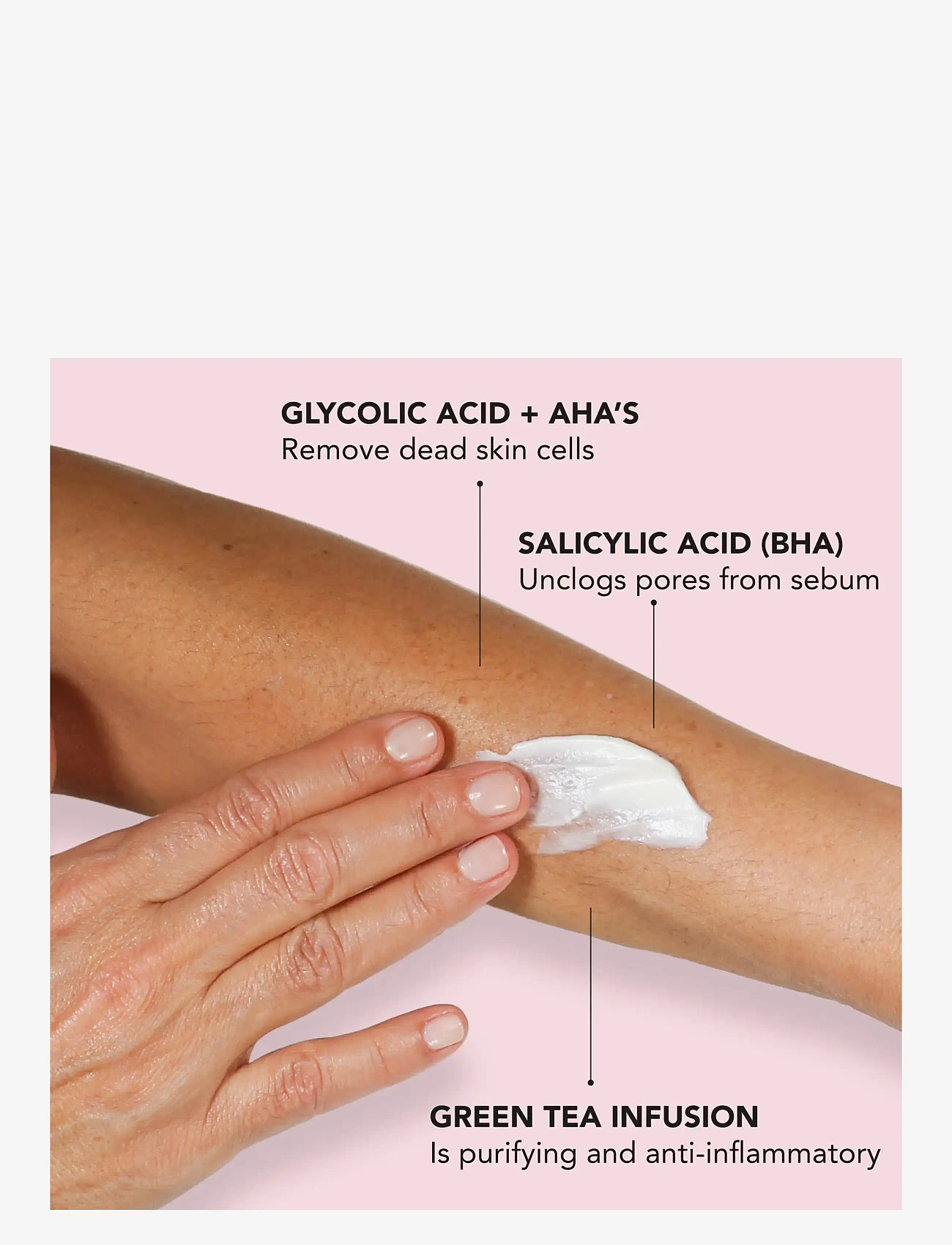 Teaology Skincare - Green Tea Glycolic Body Cream - lotion & cream - green tea - 3